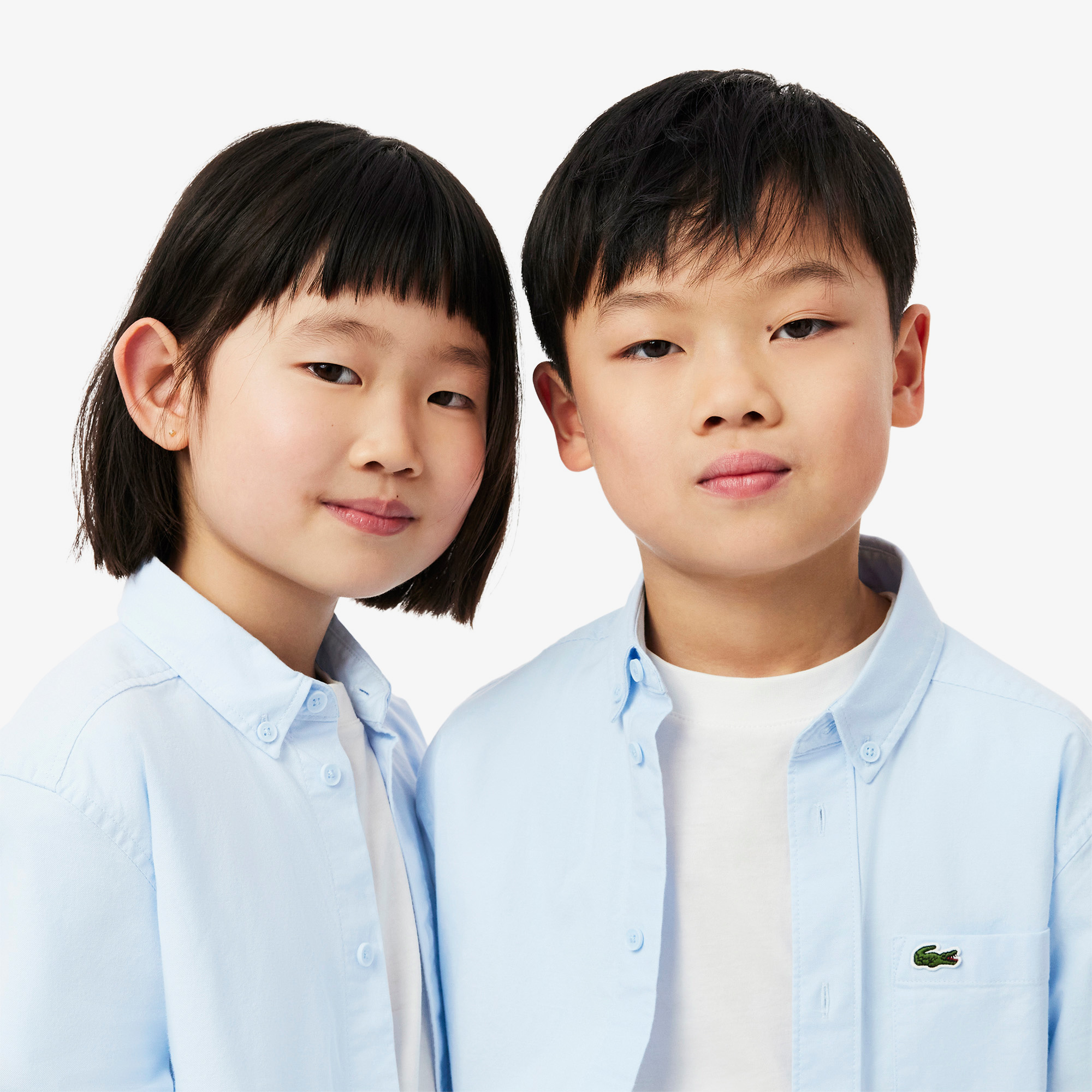 Lacoste Çocuk Uzun Kollu Açık Mavi Gömlek görsel 2