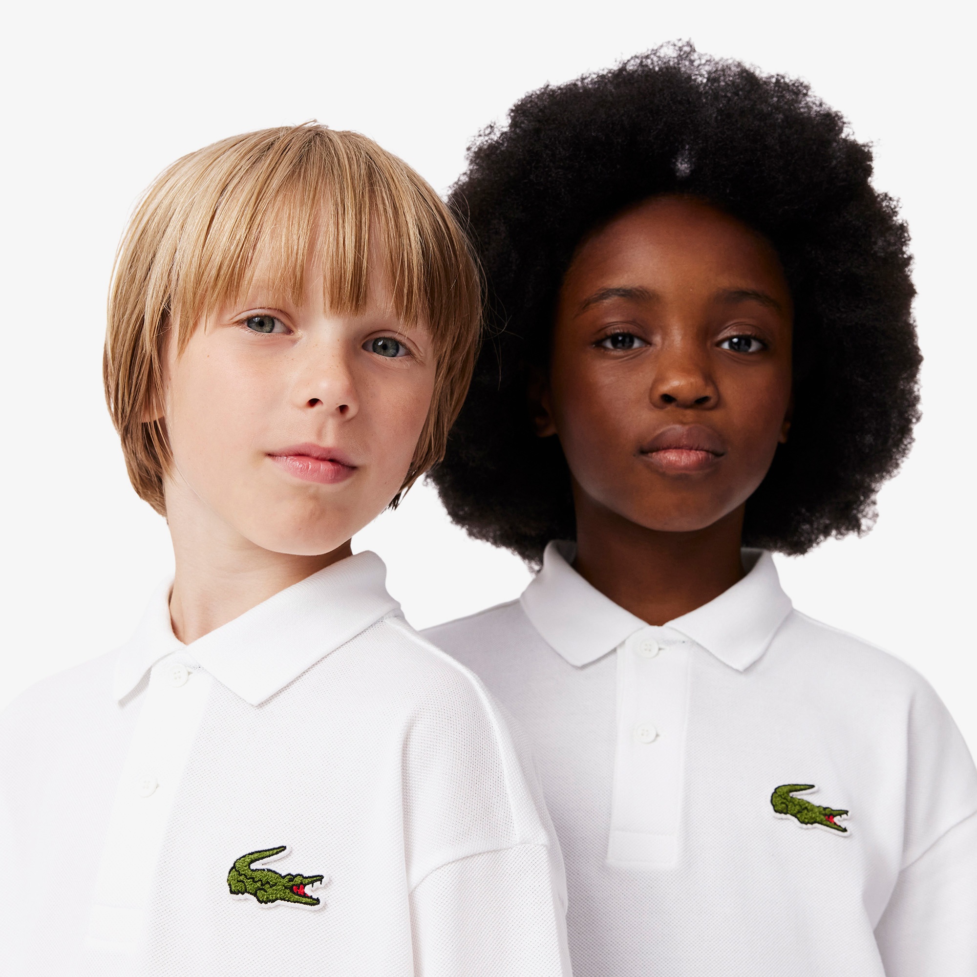 Lacoste Çocuk Beyaz Polo