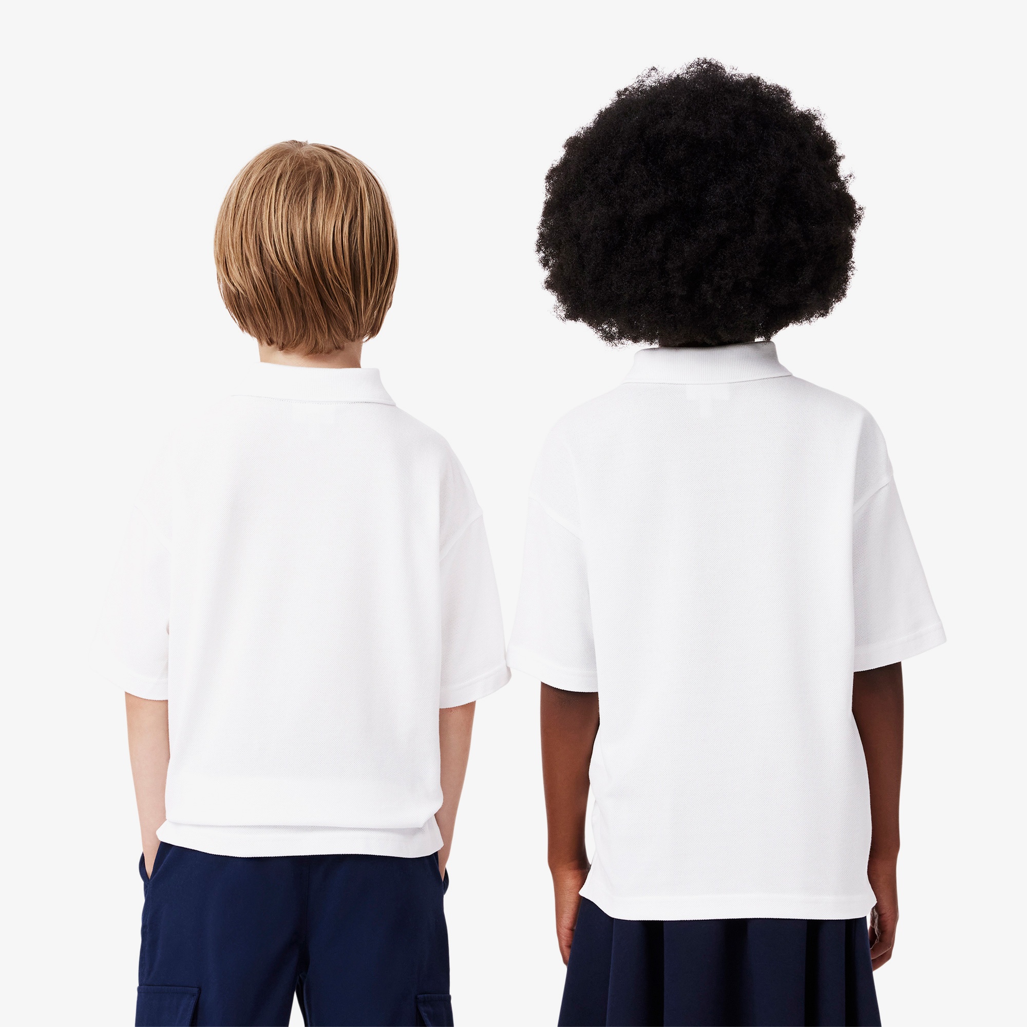 Lacoste Çocuk Beyaz Polo