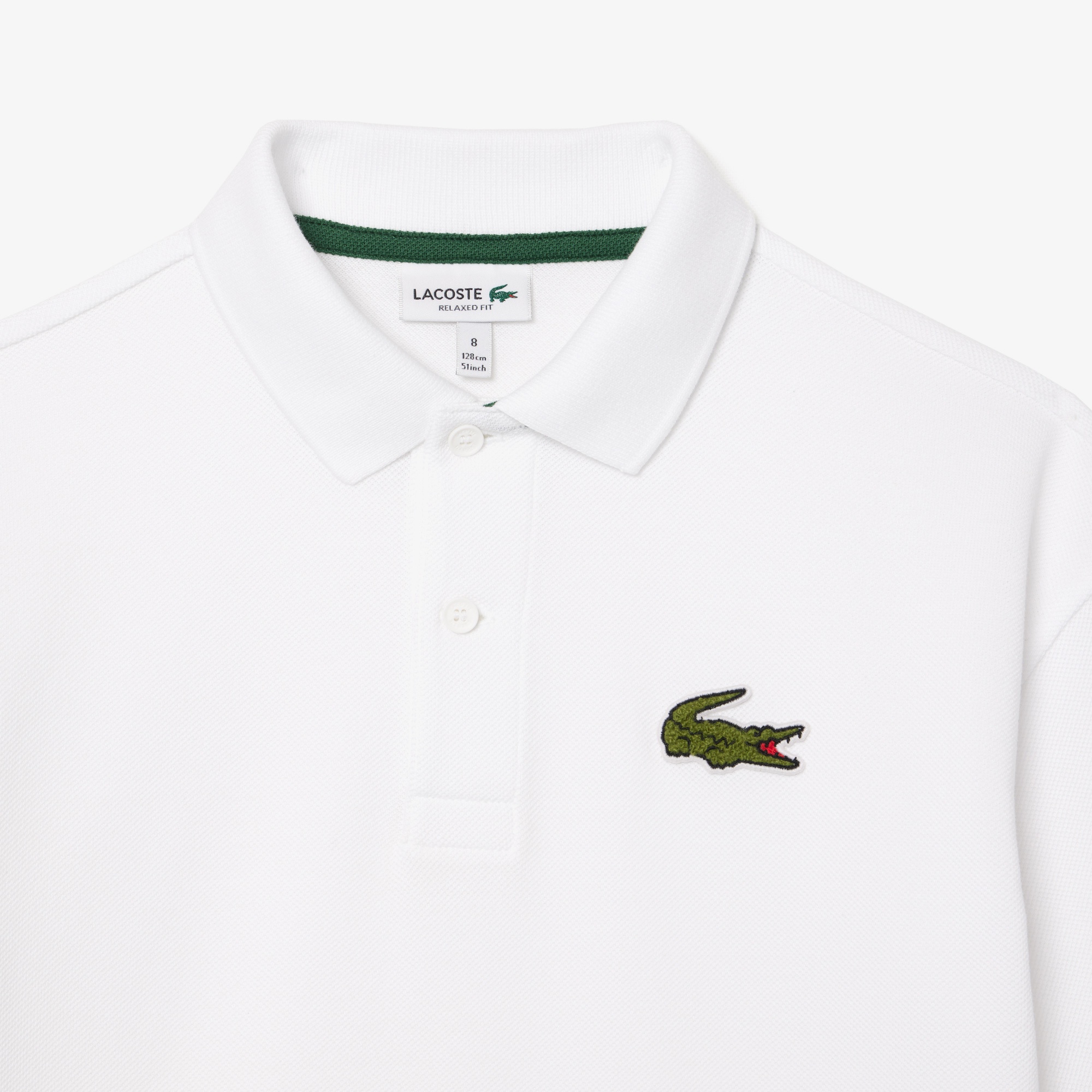 Lacoste Çocuk Beyaz Polo