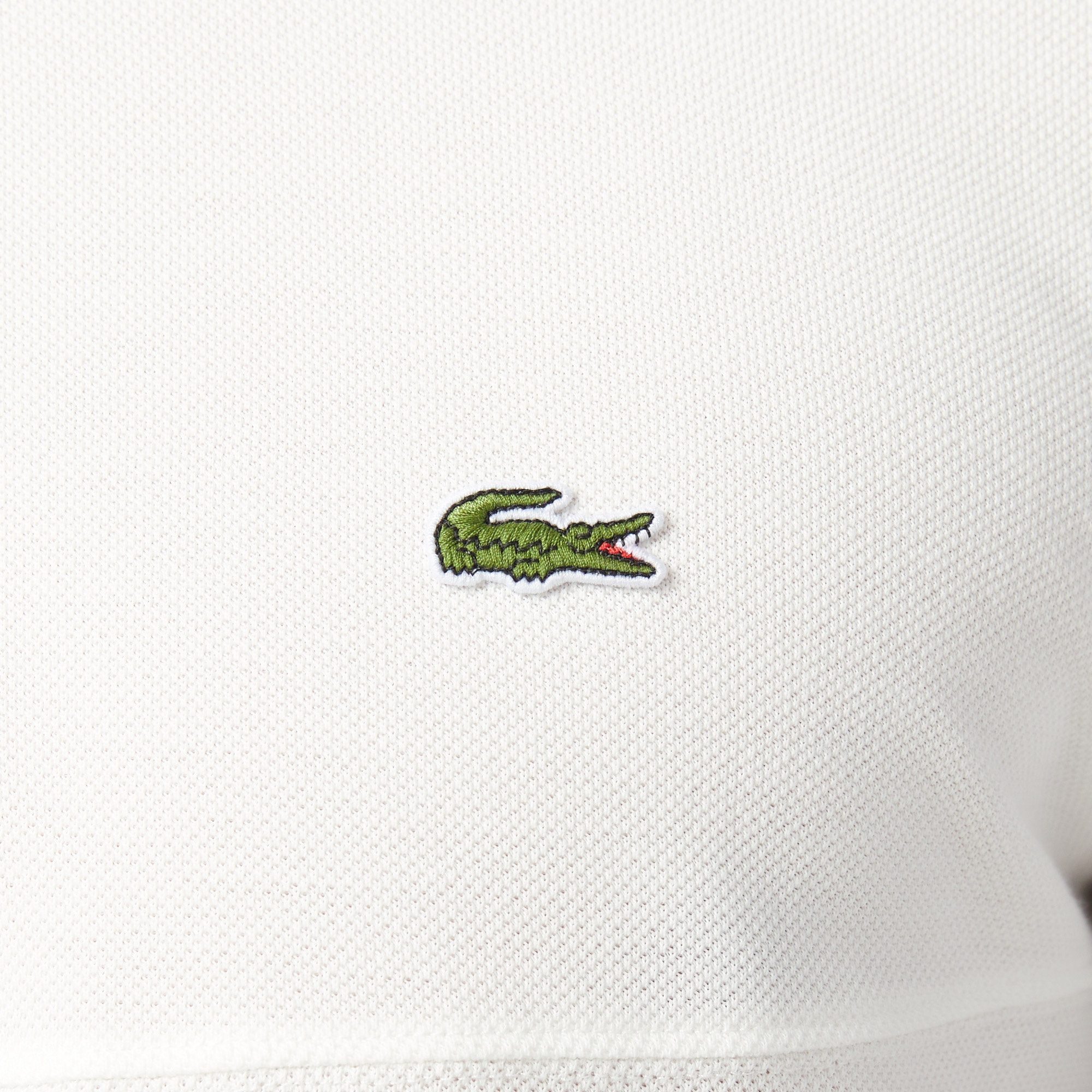 Erkek Regular Fit  Renk Bloklu Beyaz Polo