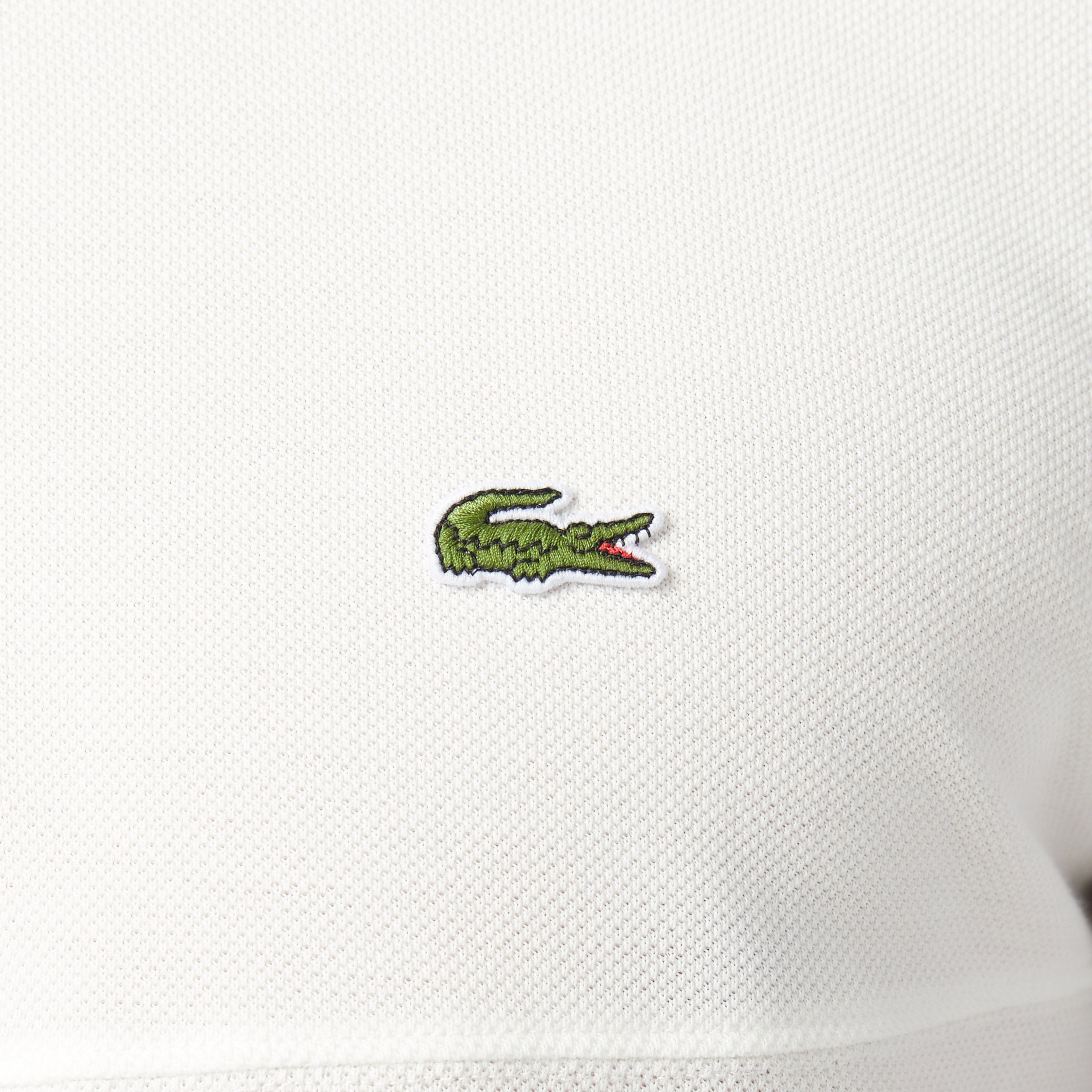 Erkek Regular Fit Renk Bloklu Beyaz Polo Erkek Regular Fit Renk Bloklu Beyaz Polo