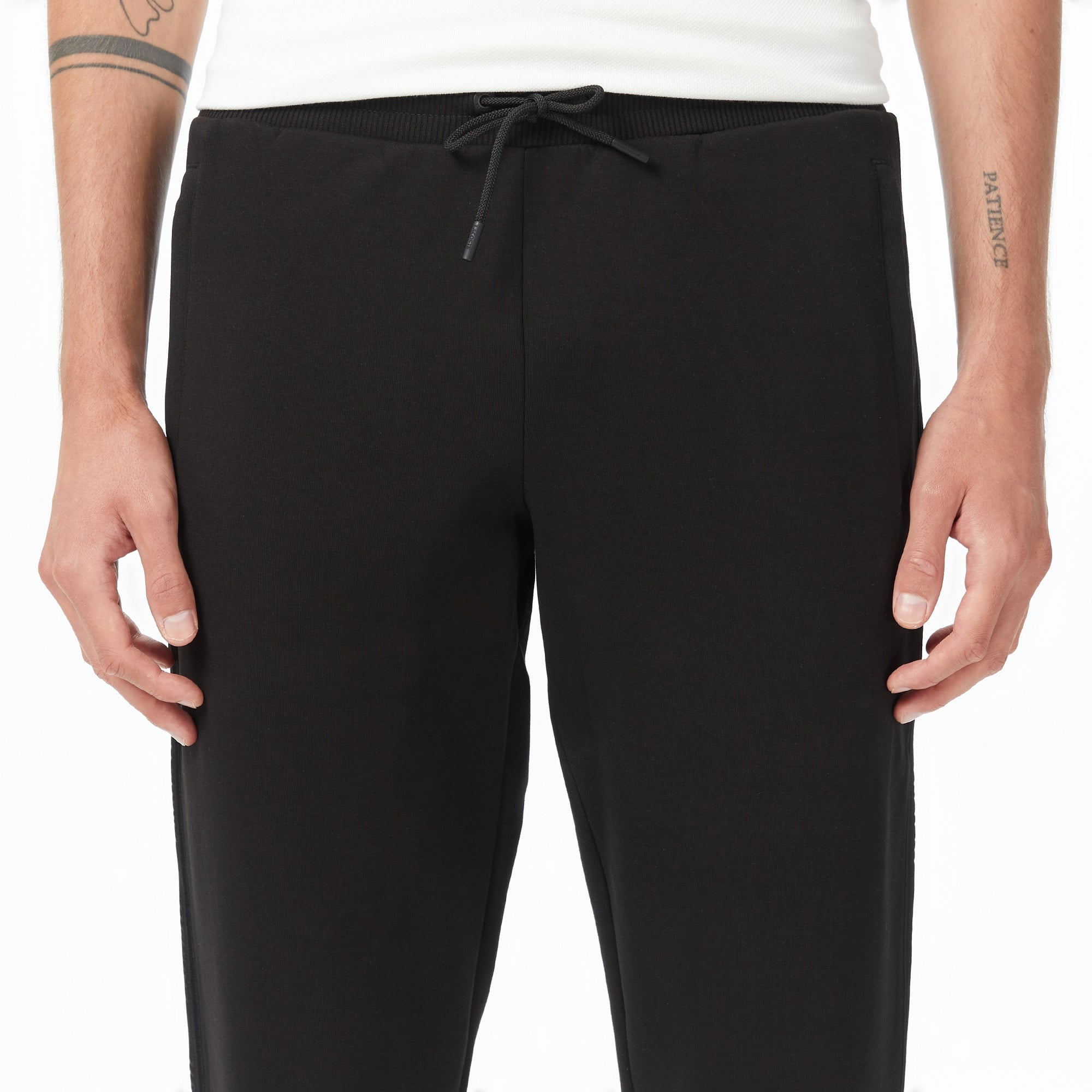 Erkek Relaxed Fit Siyah Eşofman Altı