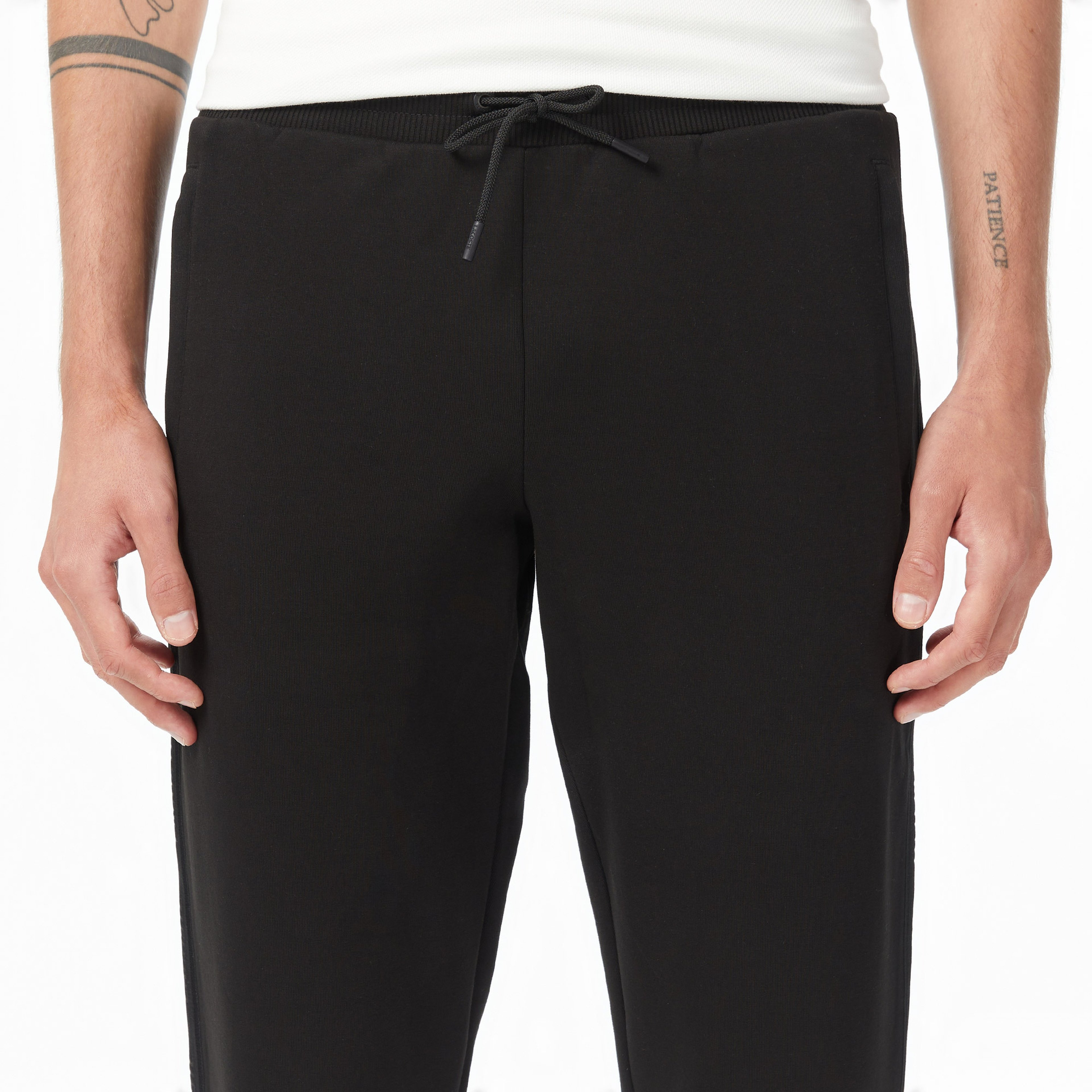 Erkek Relaxed Fit Siyah Eşofman Altı