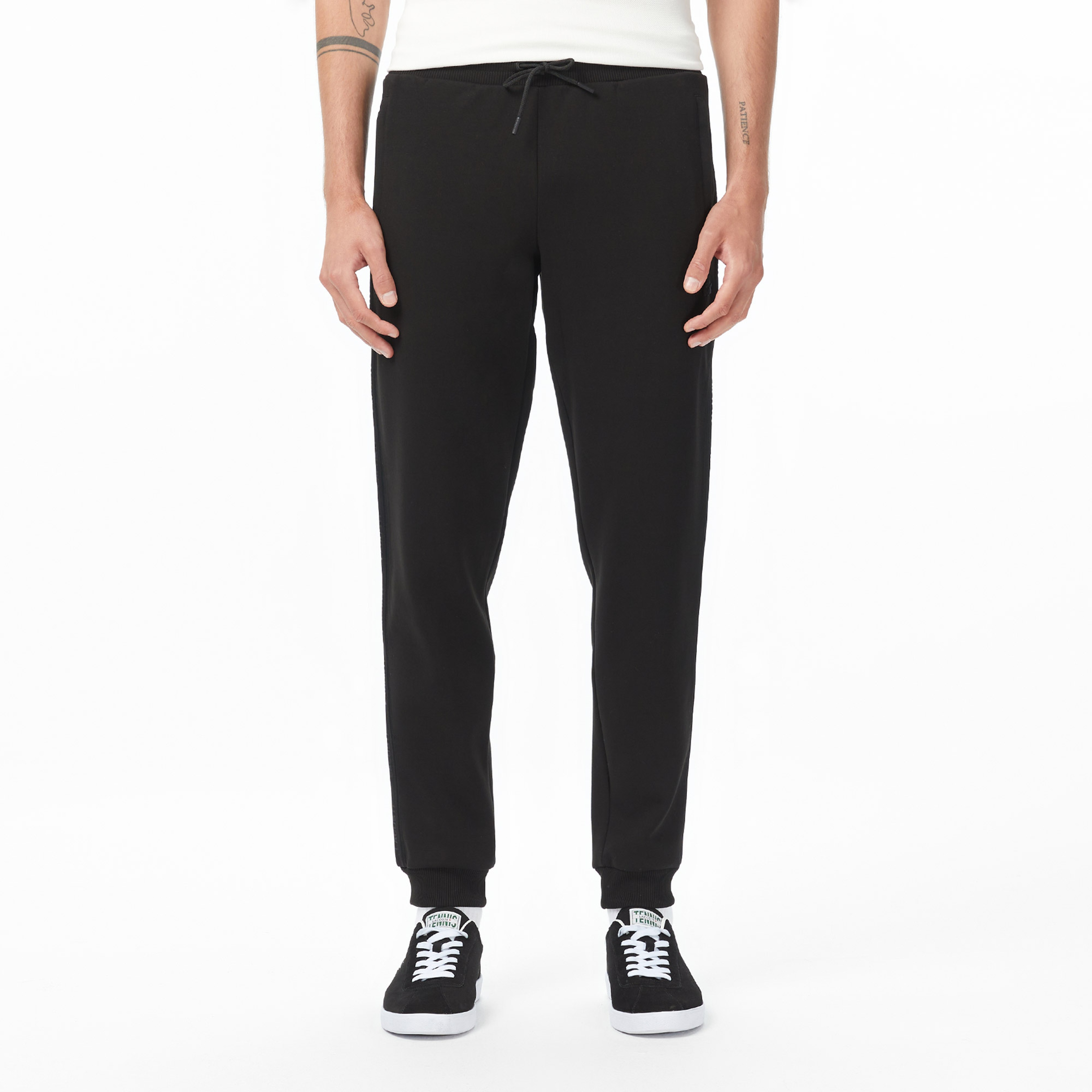 Erkek Relaxed Fit Siyah Eşofman Altı