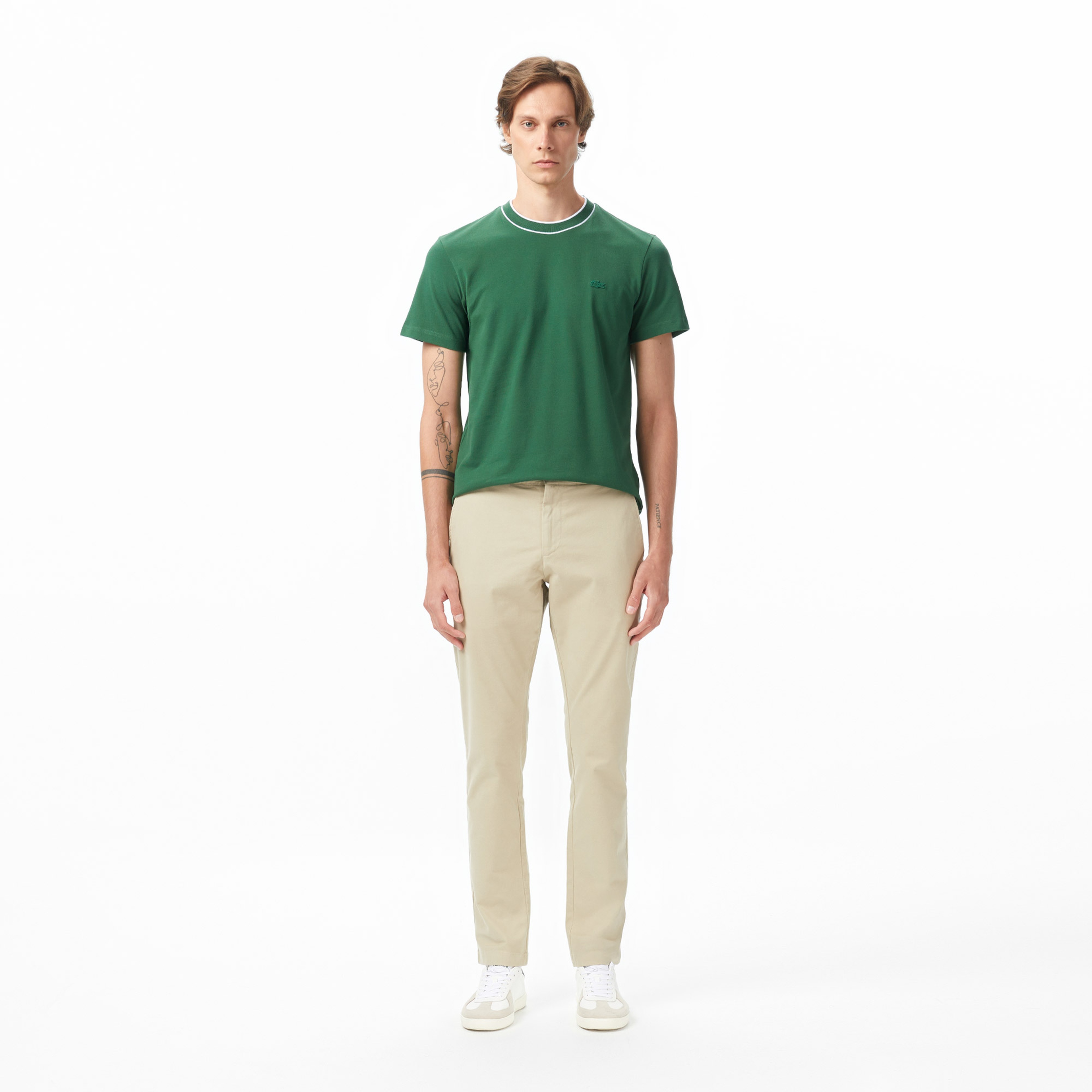 Erkek Slim Fit Kahverengi Chino Pantolon Erkek Slim Fit Kahverengi Chino Pantolon