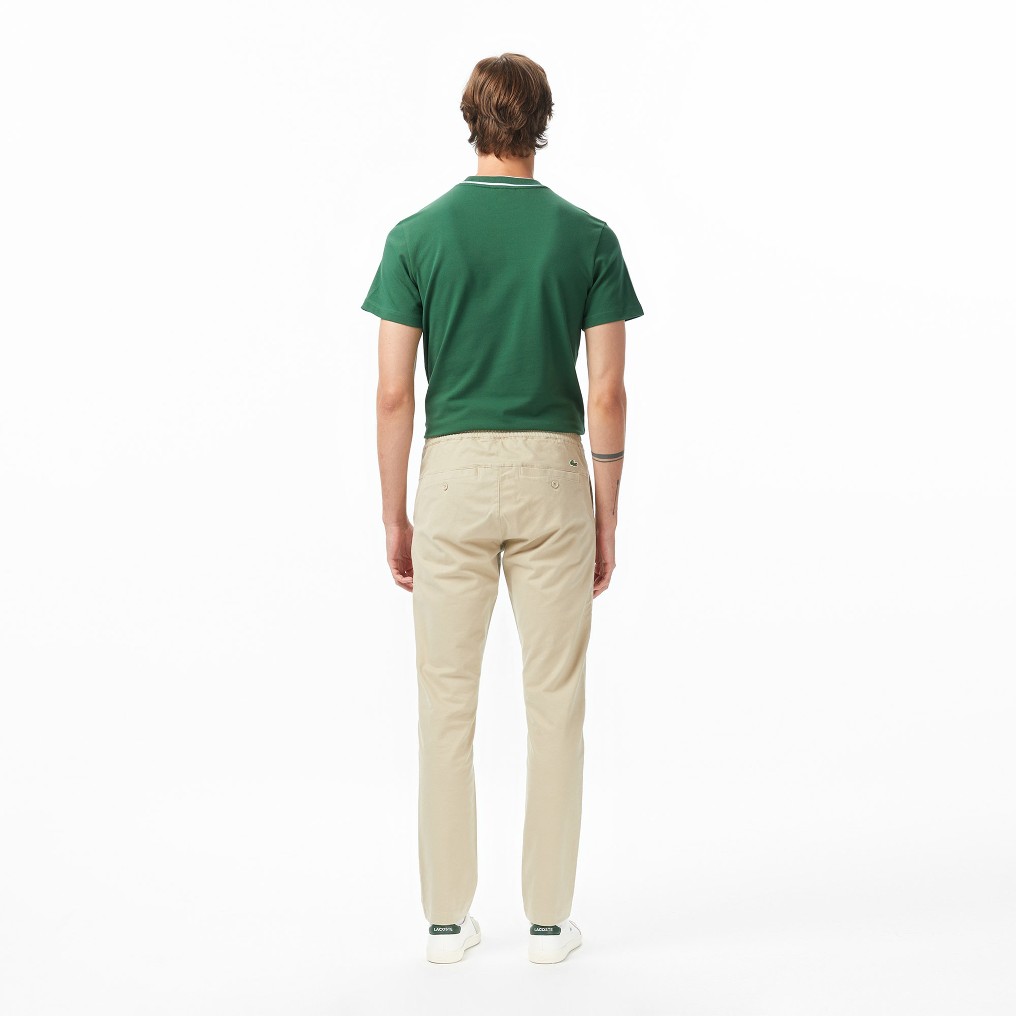 Erkek Slim Fit Kahverengi Chino Pantolon Erkek Slim Fit Kahverengi Chino Pantolon