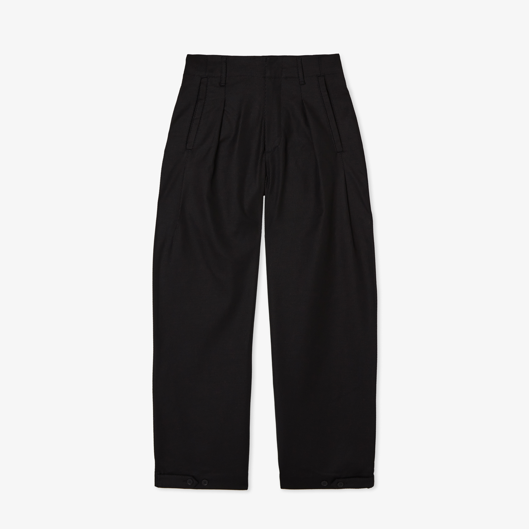 Lacoste Kadın Relaxed Fit Siyah Chino Pantolon görsel 8