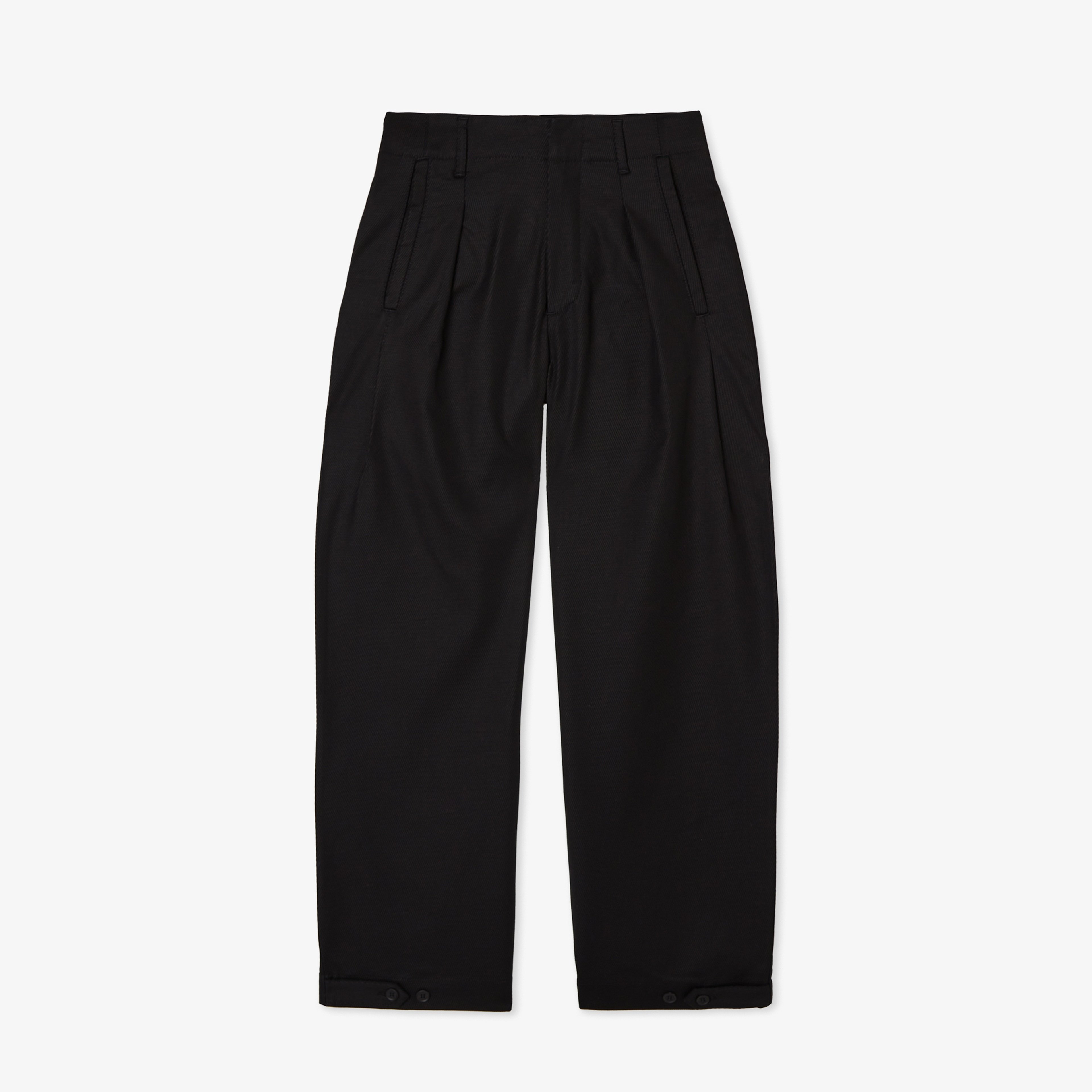 Kadın Siyah Chino Pantolon