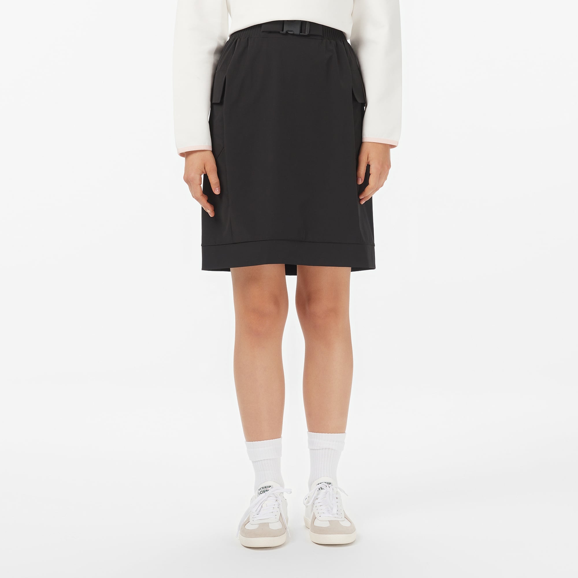 Kadın Classic Fit Siyah Etek