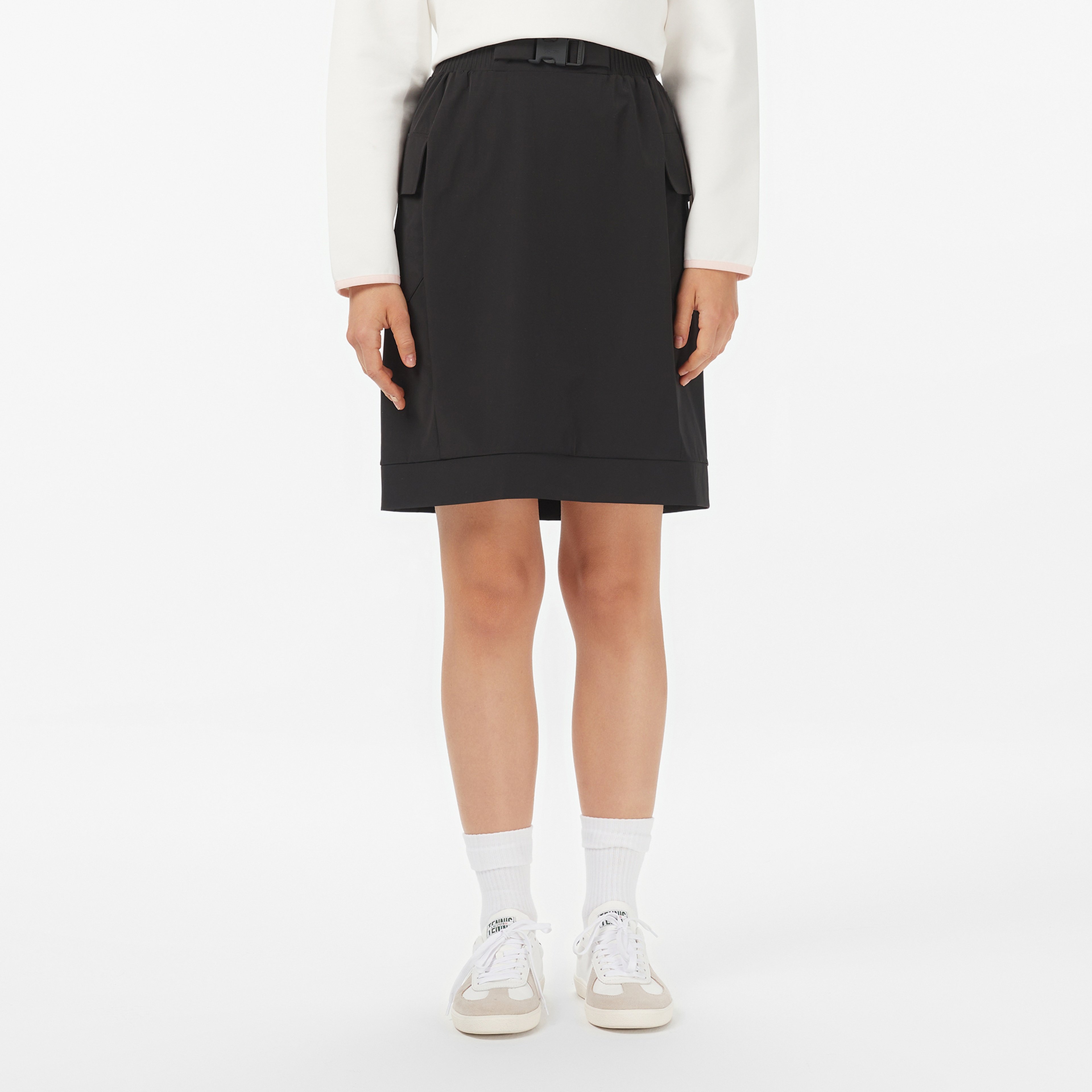 Kadın Classic Fit Siyah Etek