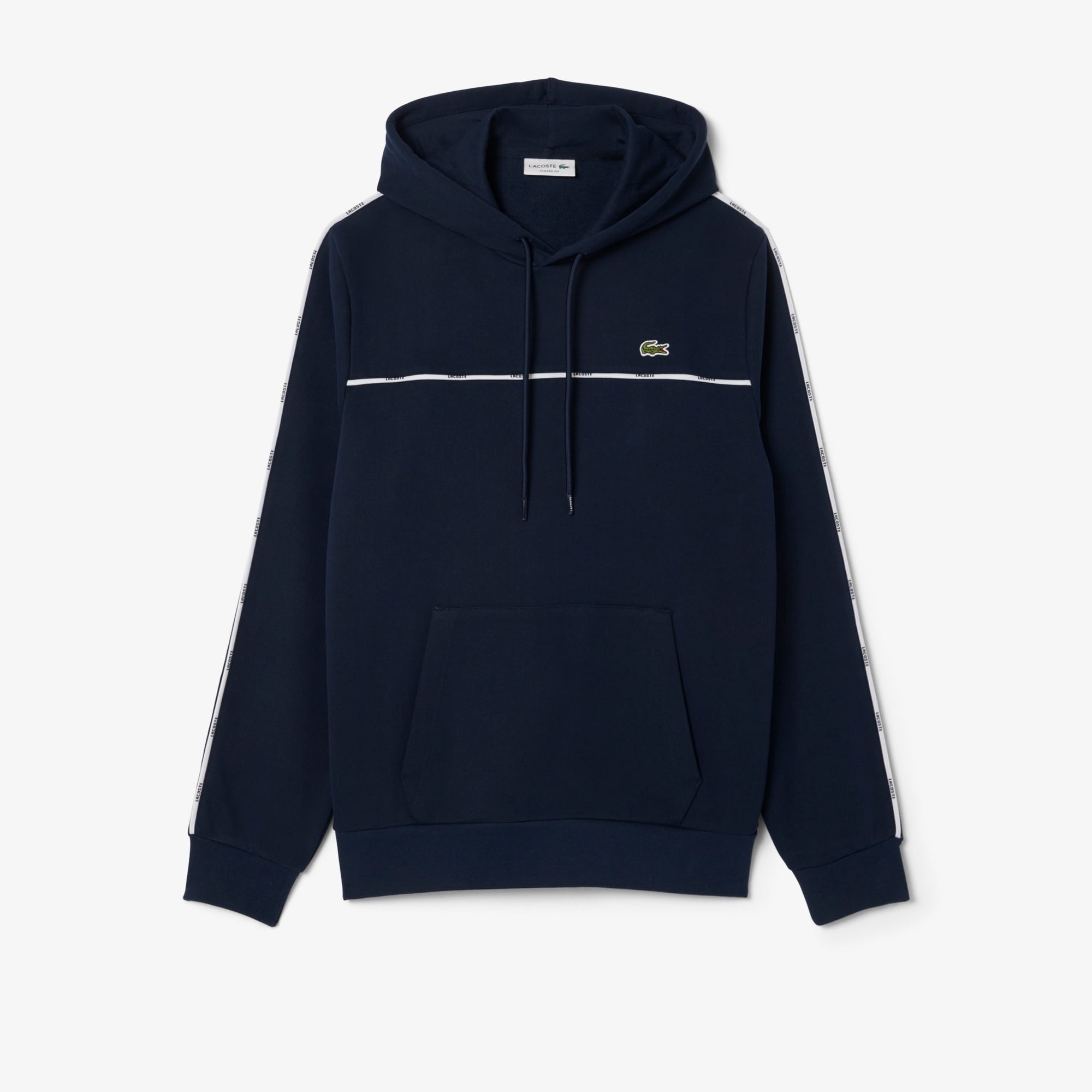 Erkek Classic Fit Kapüşonlu Lacivert Sweatshirt