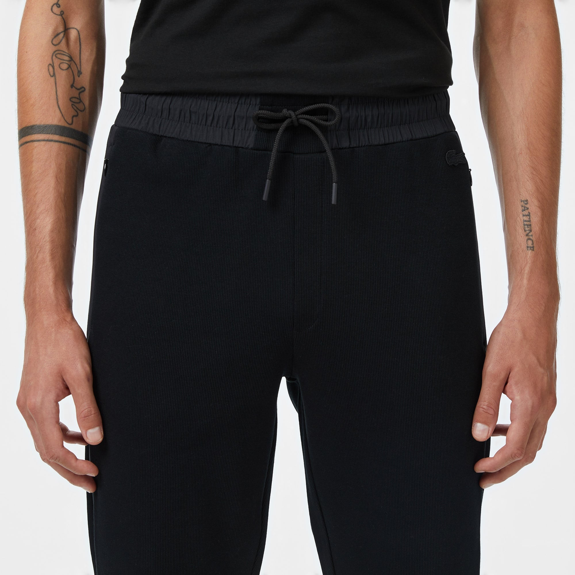 Erkek Classic Fit Siyah Eşofman Altı