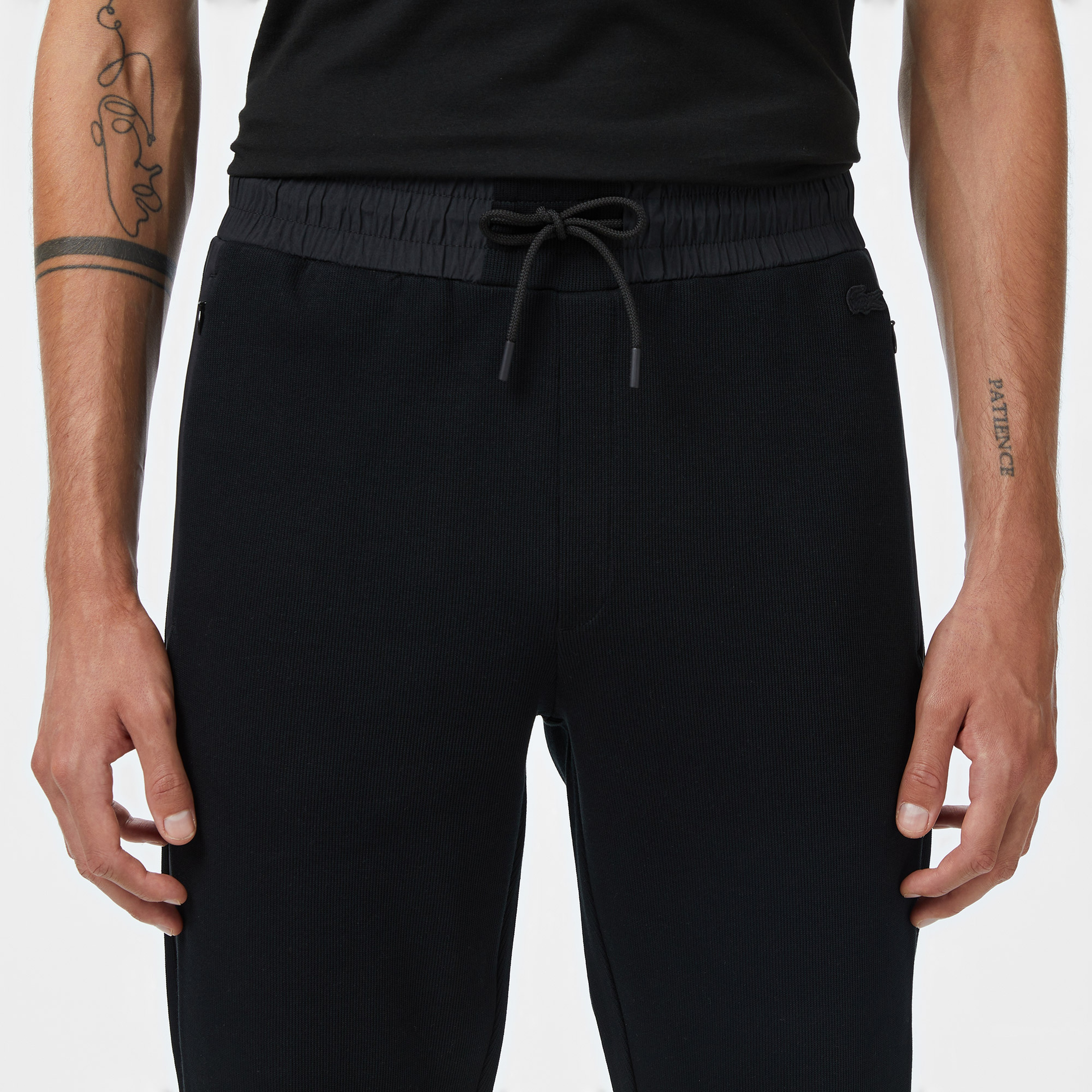 Erkek Classic Fit Siyah Eşofman Altı