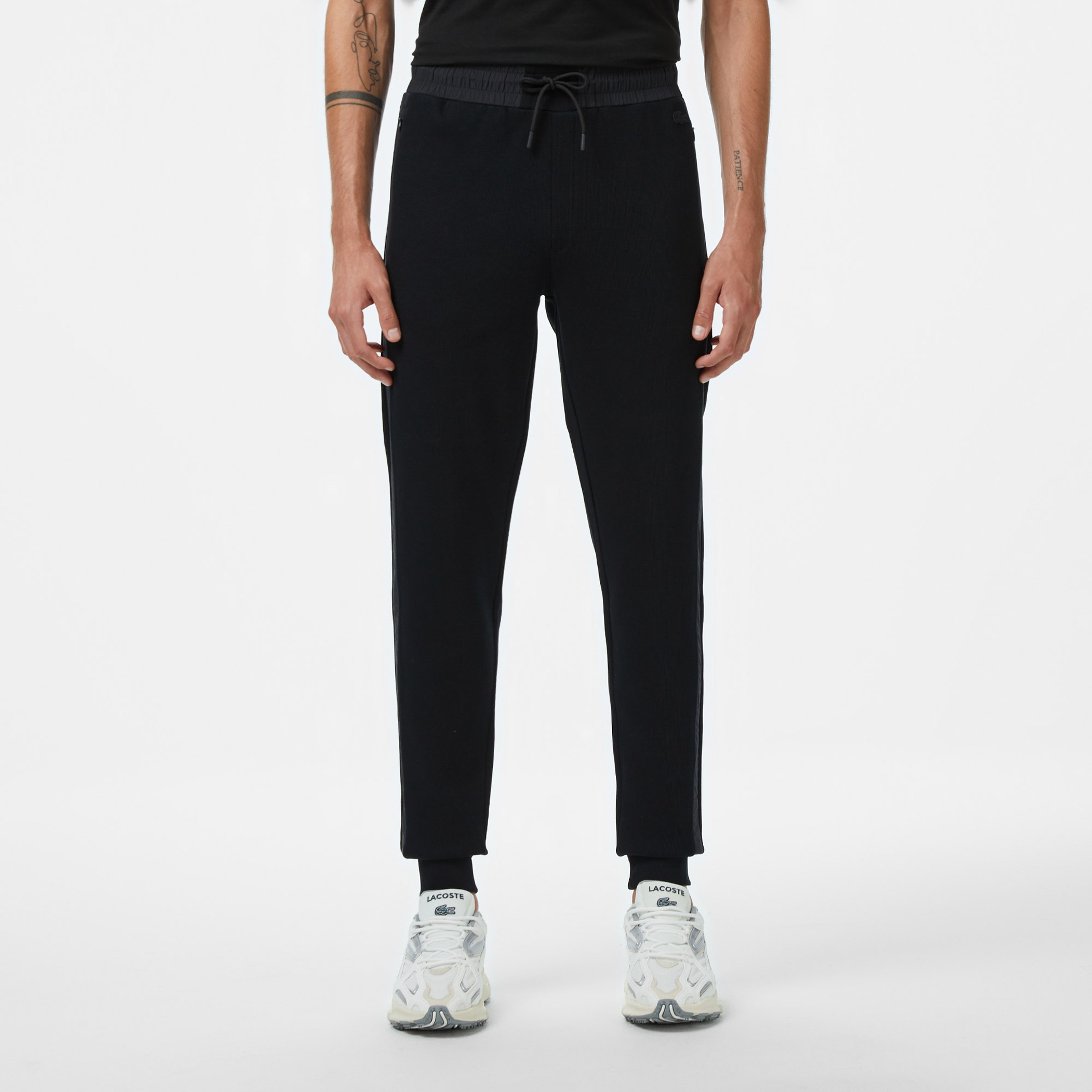 Erkek Classic Fit Siyah Eşofman Altı