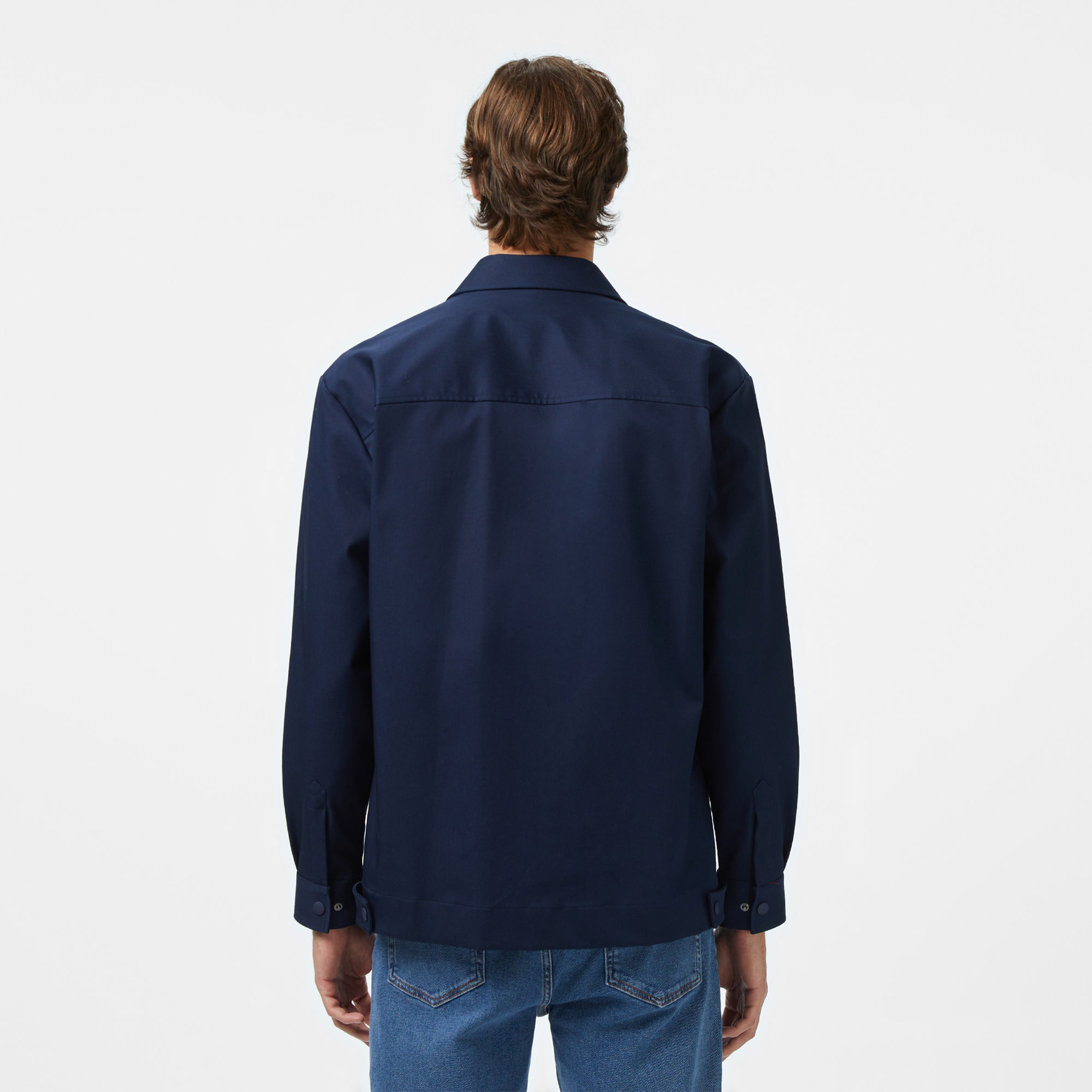 Erkek Relaxed Fit Lacivert Gömlek