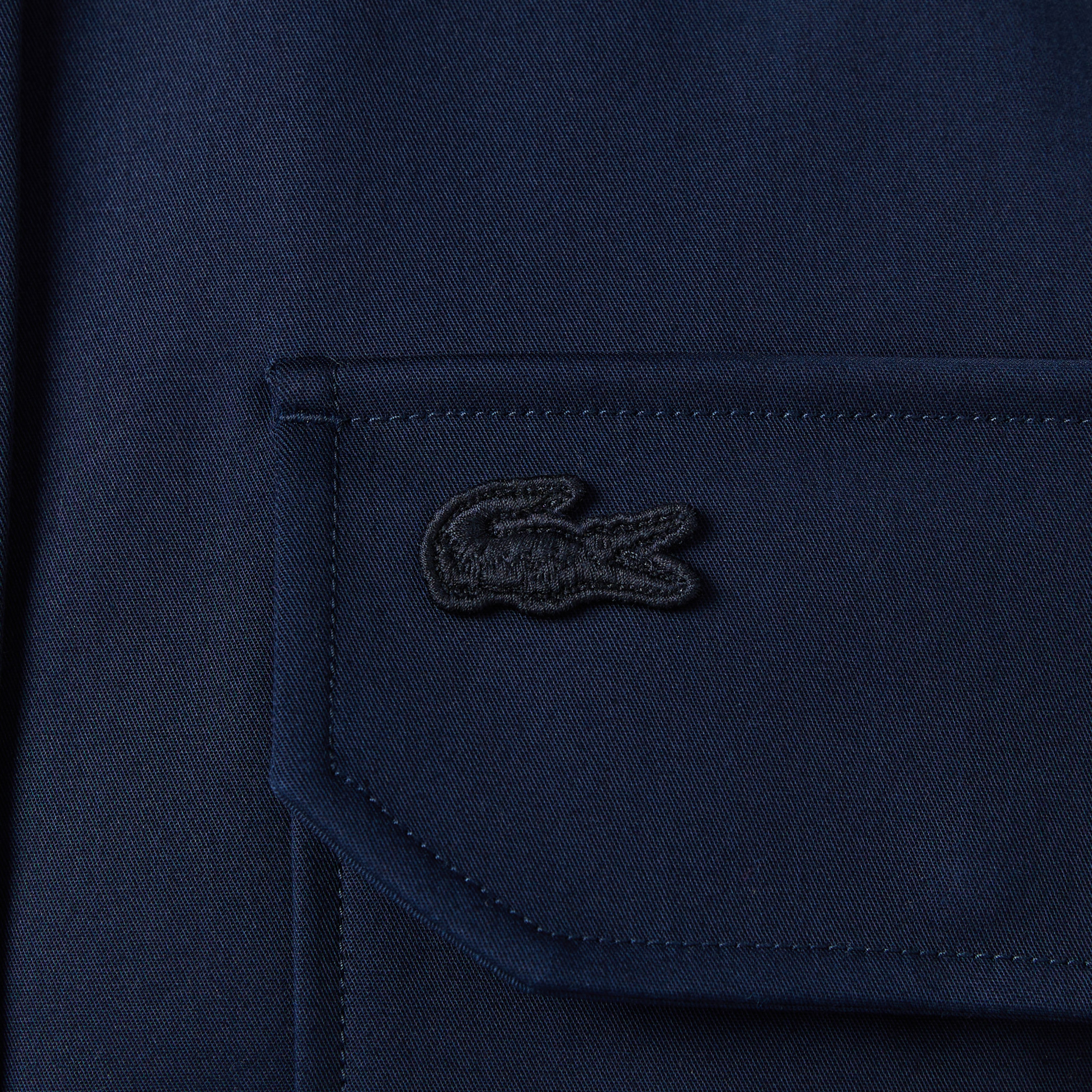 Erkek Relaxed Fit Lacivert Gömlek