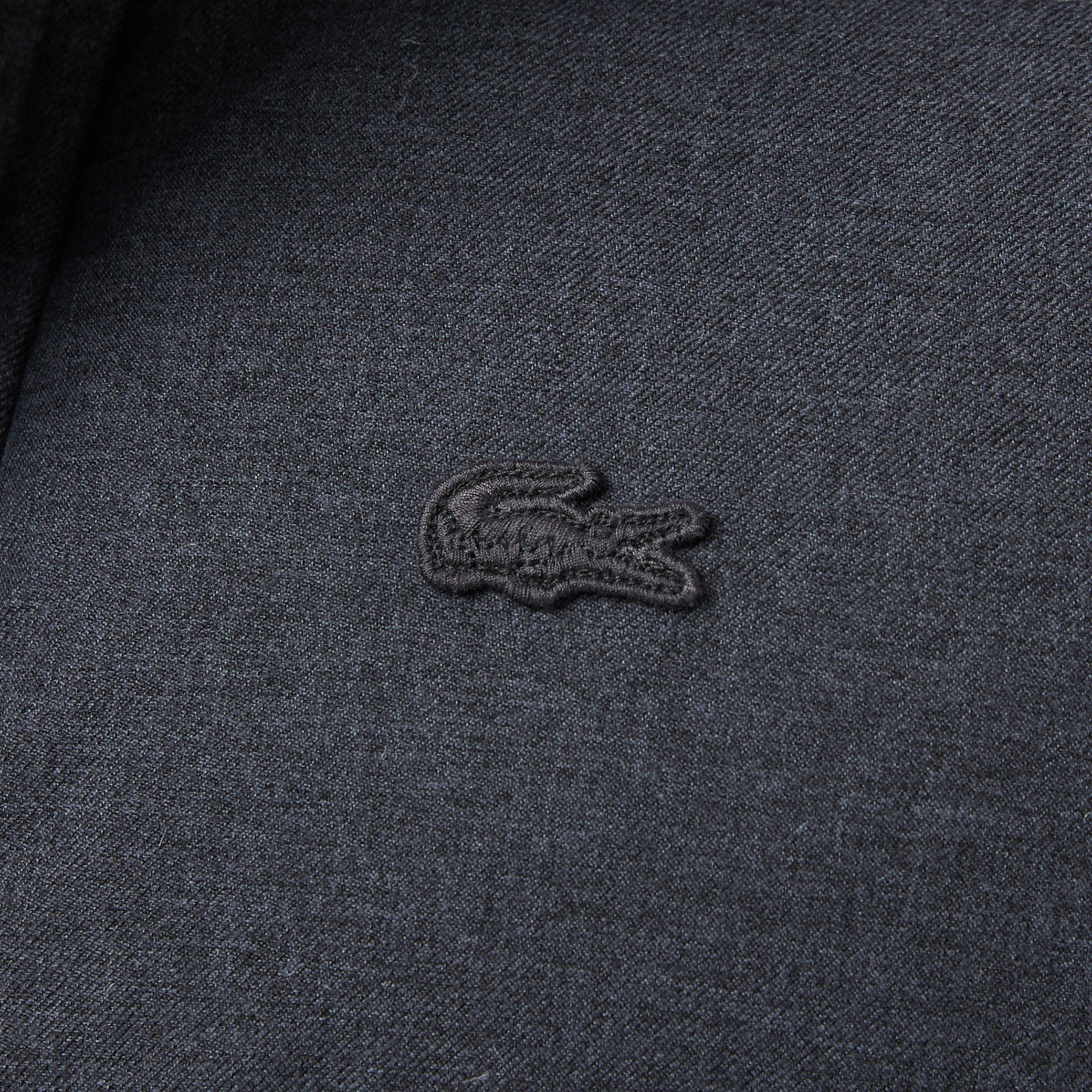 Erkek Relaxed Fit Dik Yaka Koyu Gri Yelek