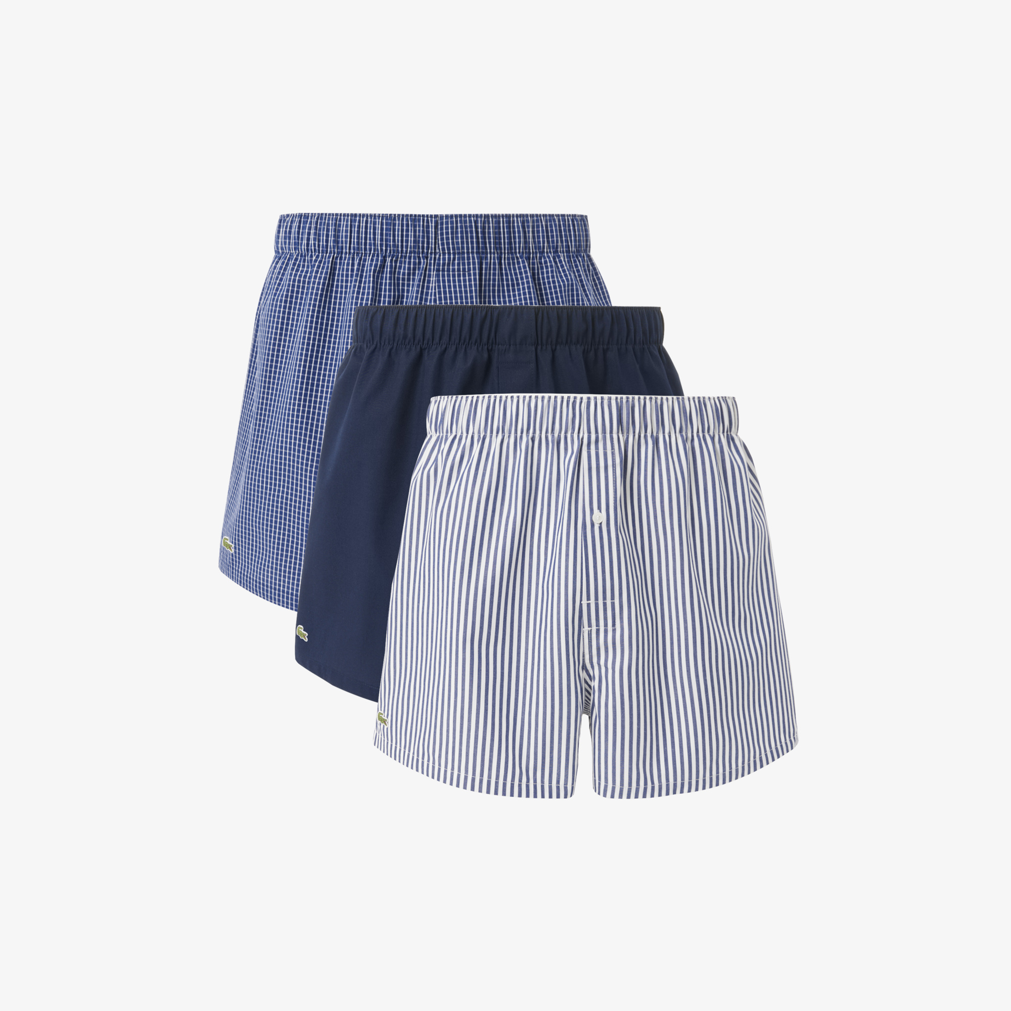 Lacoste Erkek Renkli 3'lü Boxer görsel 5