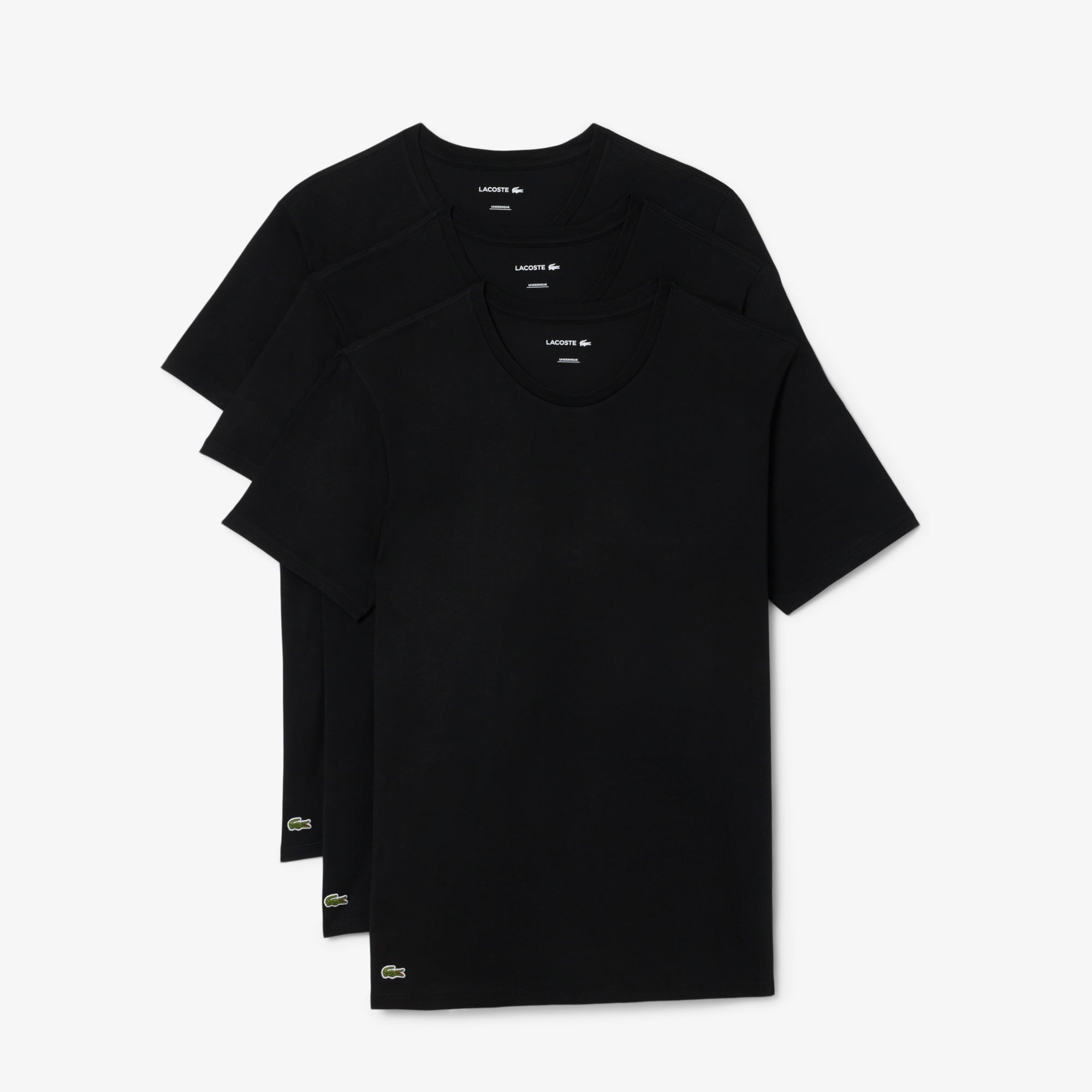 Erkek Regular Fit 3'lü Siyah Pijama Üstü