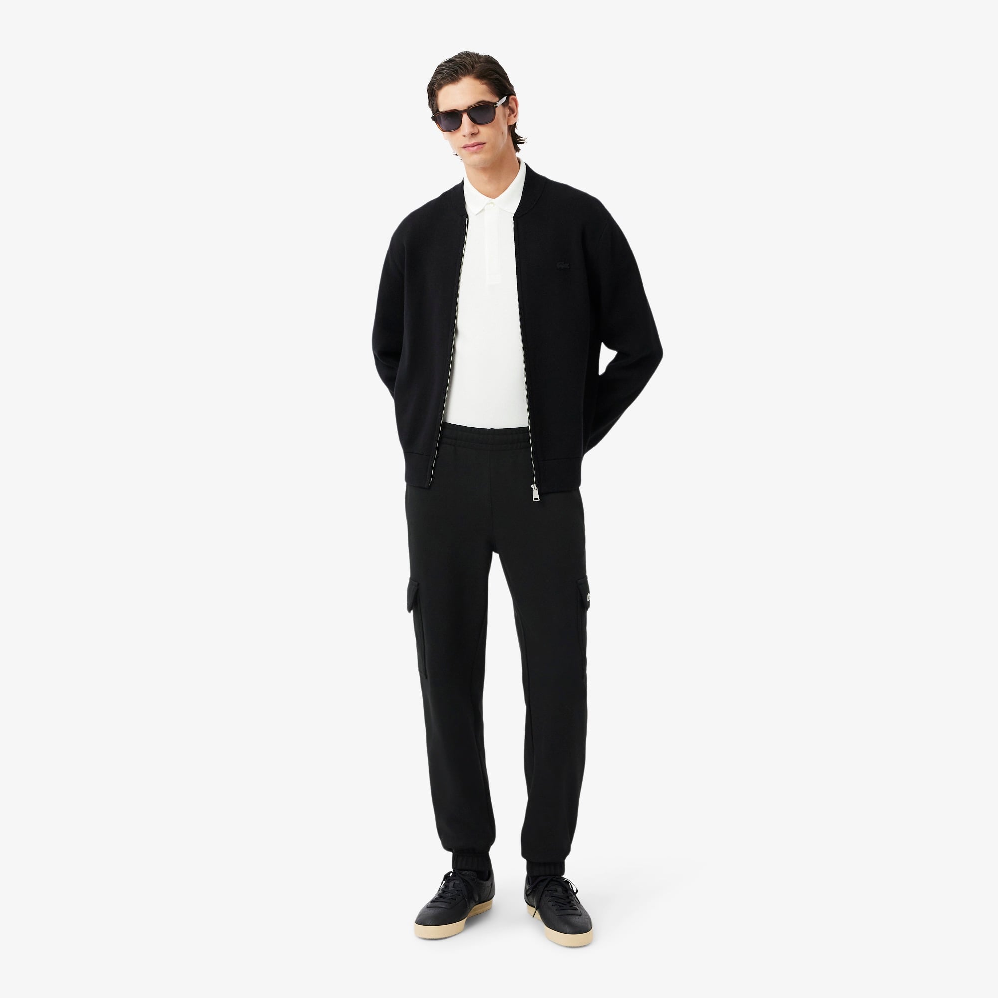 Erkek Regular Fit Siyah Eşofman Altı