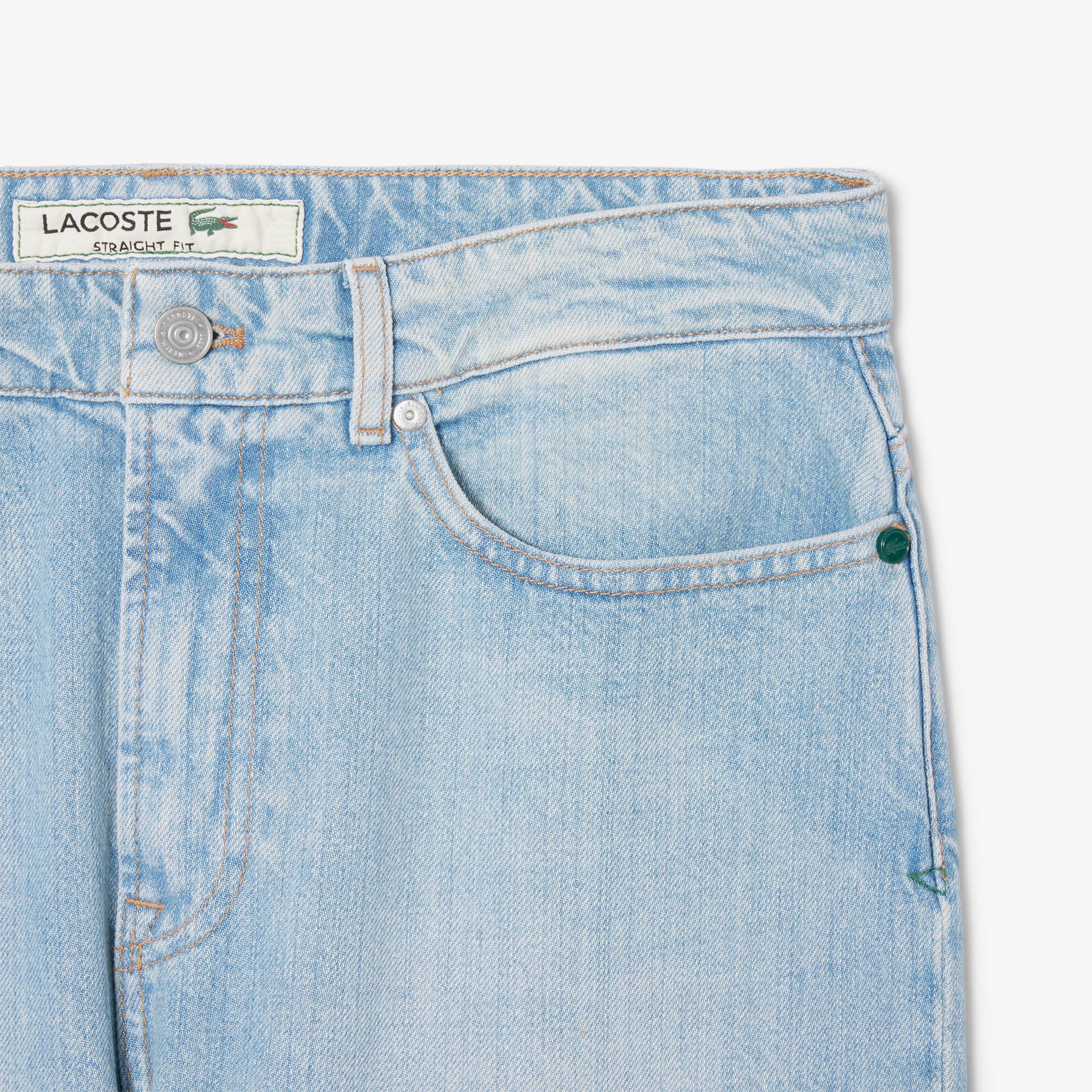 Erkek Straight Fit Mavi Pantolon