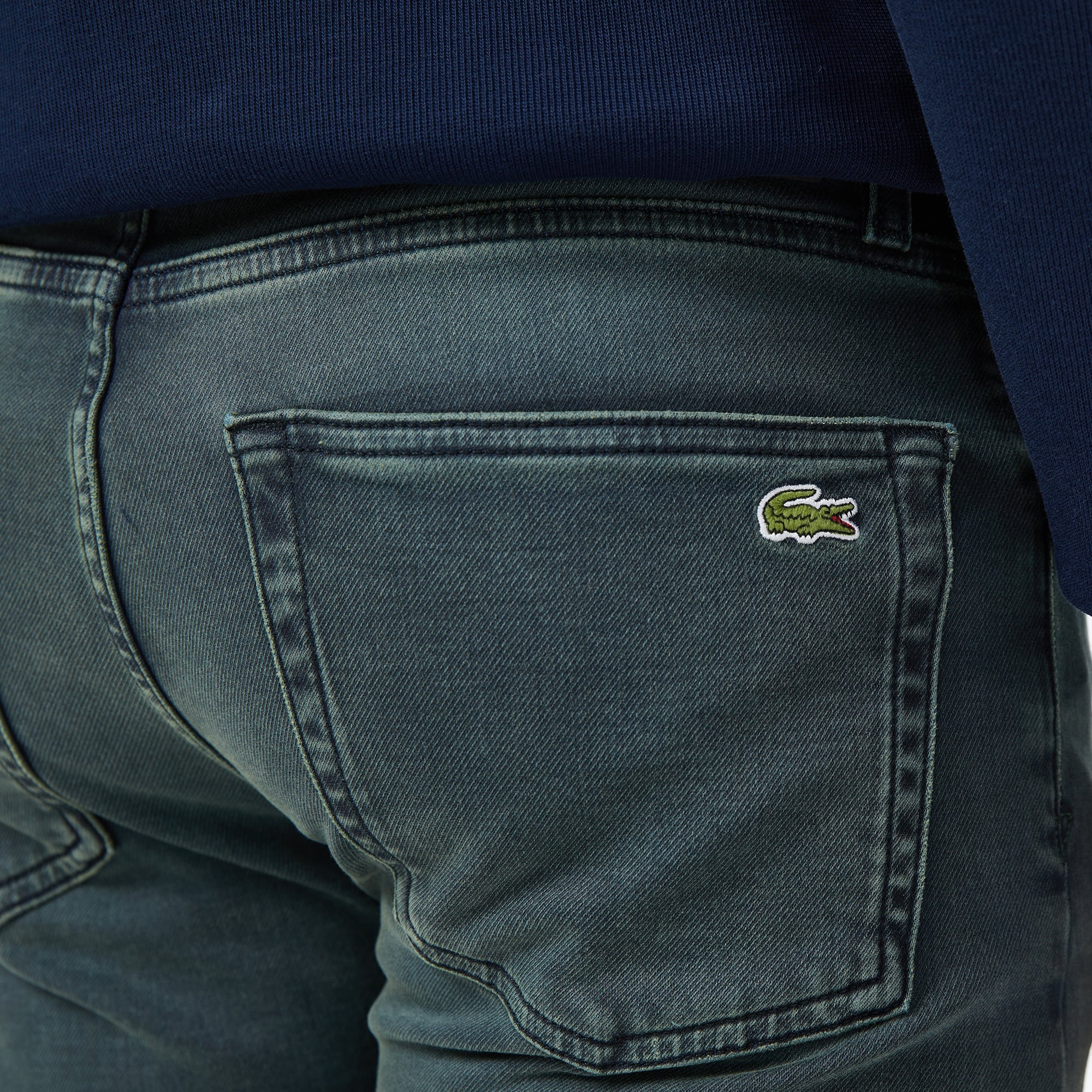 Erkek Slim Fit Lacivert Jean Pantolon