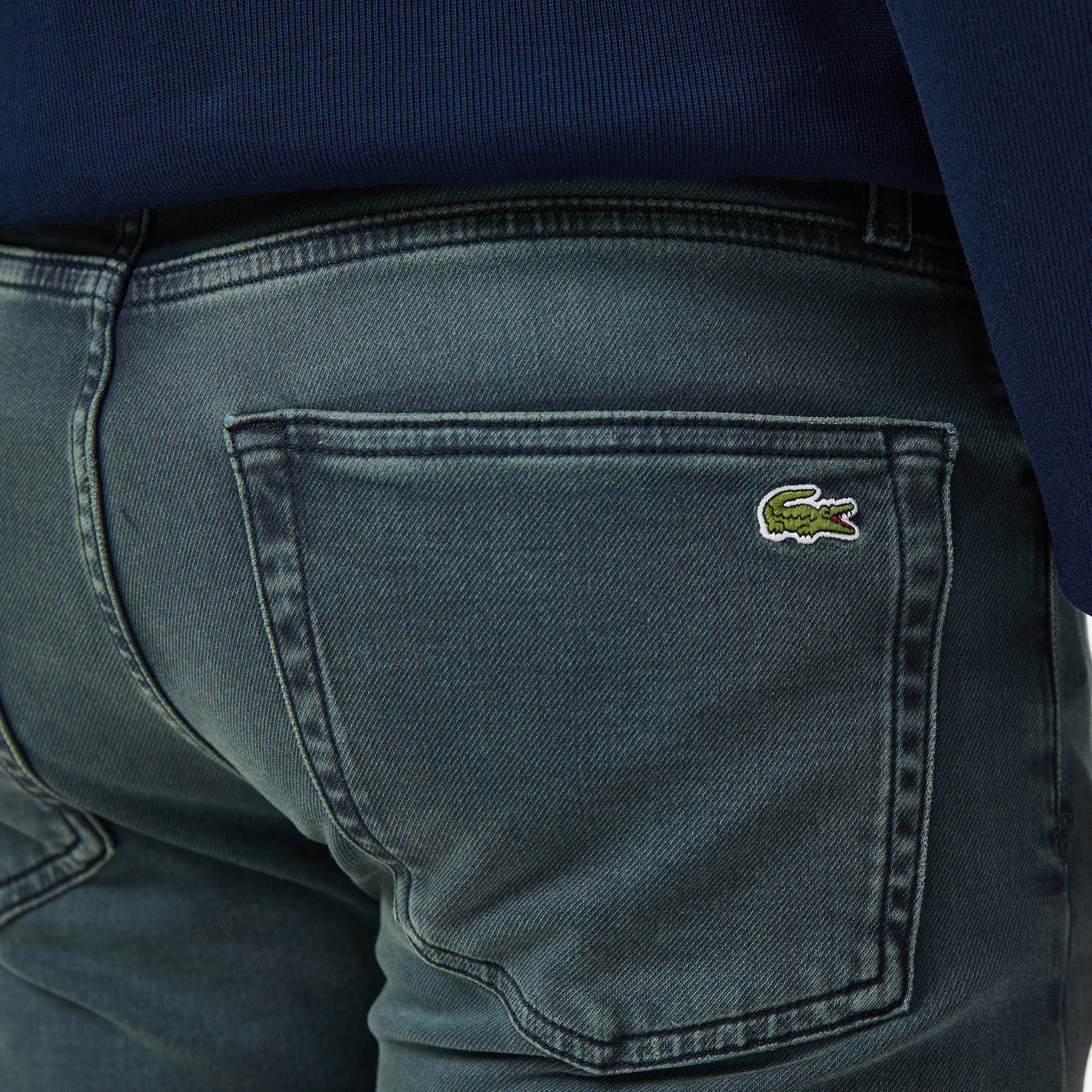 Erkek Slim Fit Lacivert Jean Pantolon