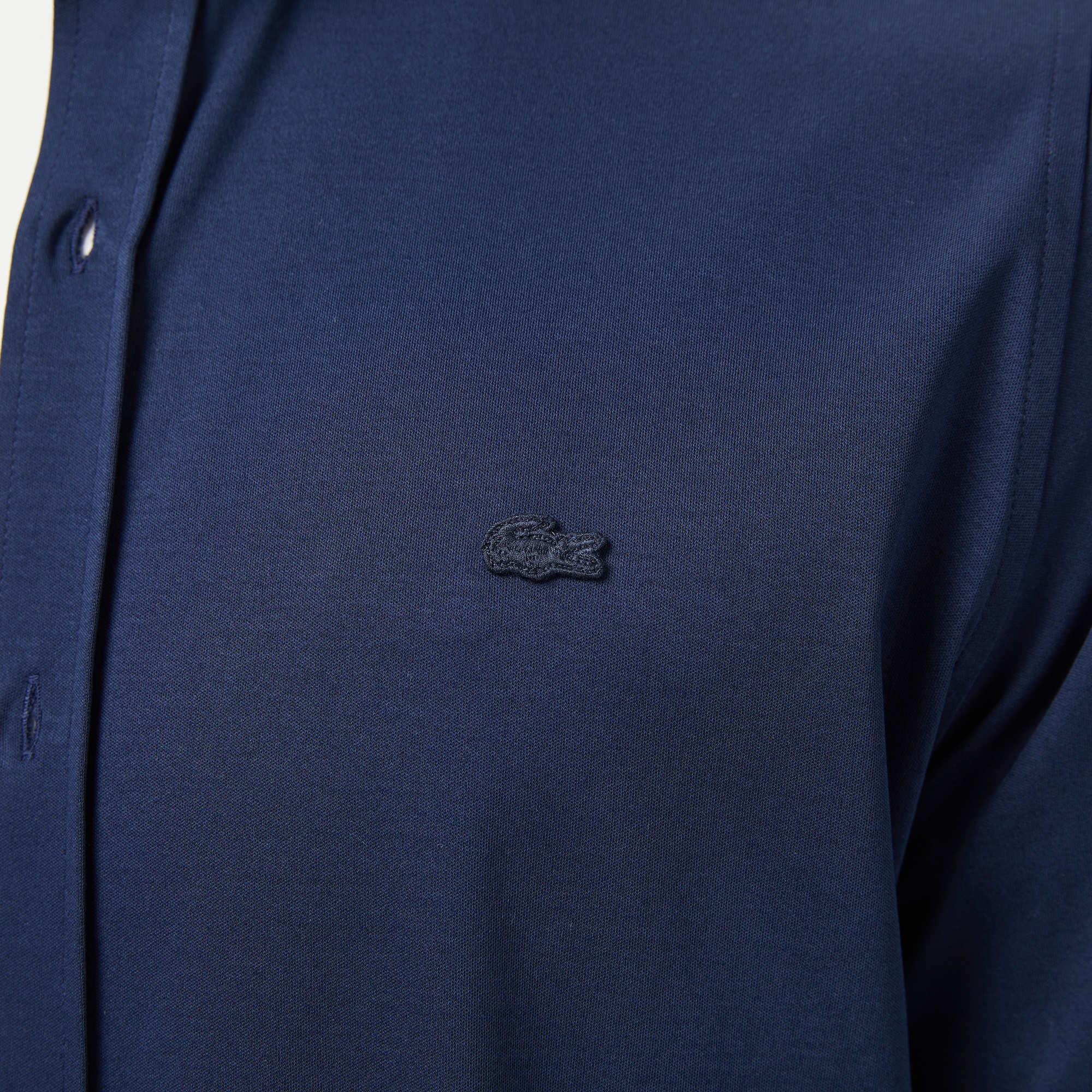 Erkek Slim Fit Lacivert Gömlek