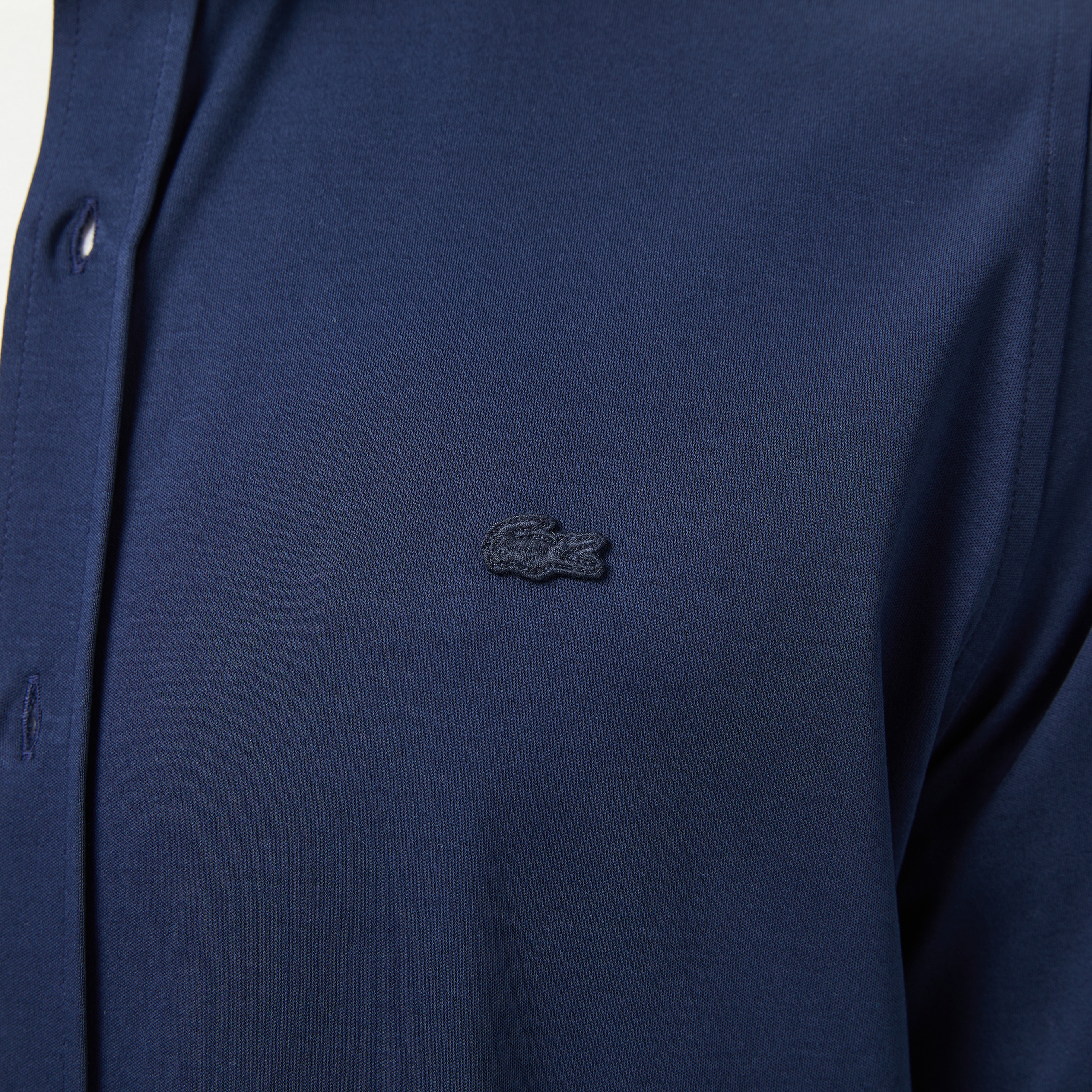 Erkek Slim Fit Lacivert Gömlek