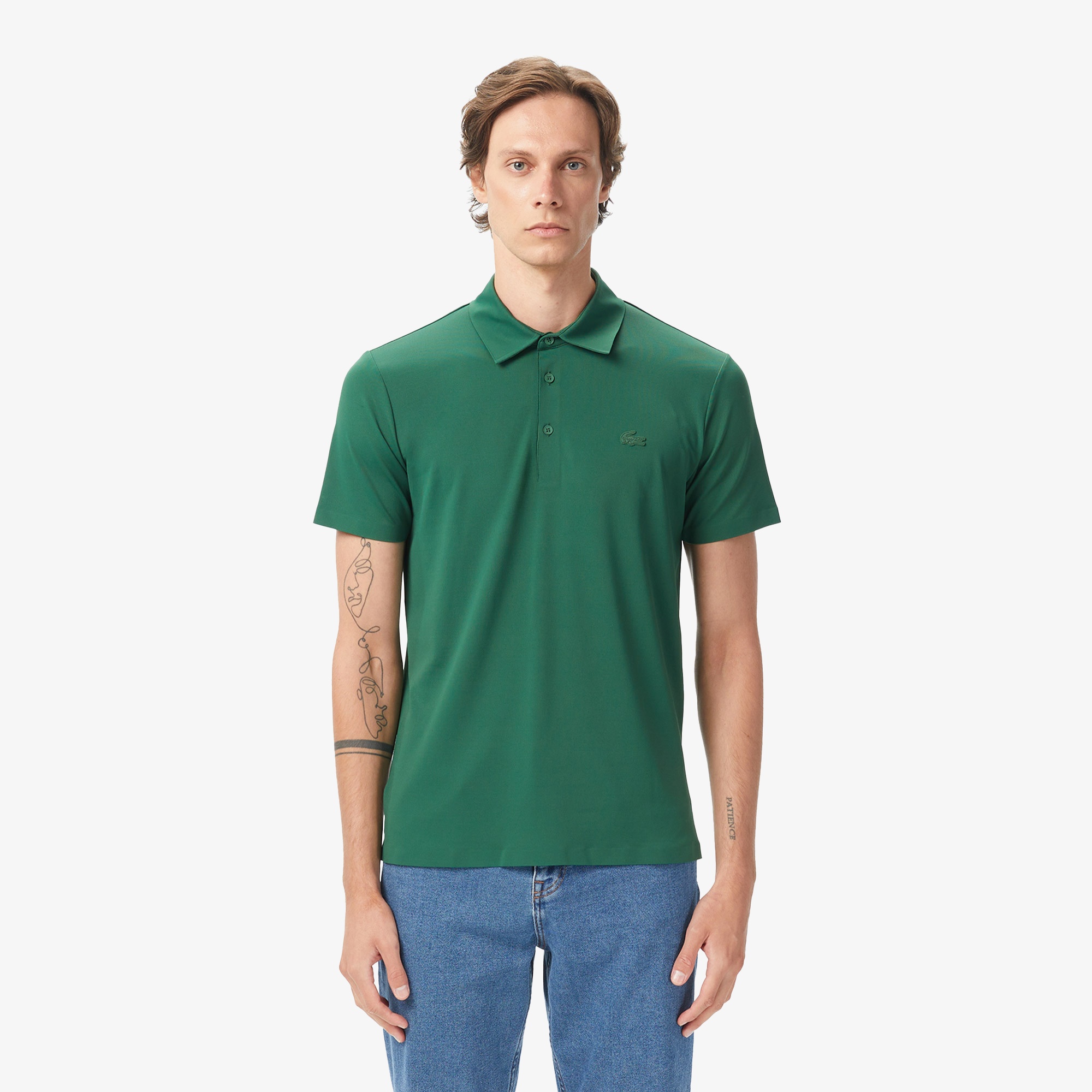 Lacoste Erkek Regular Fit Yeşil Polo