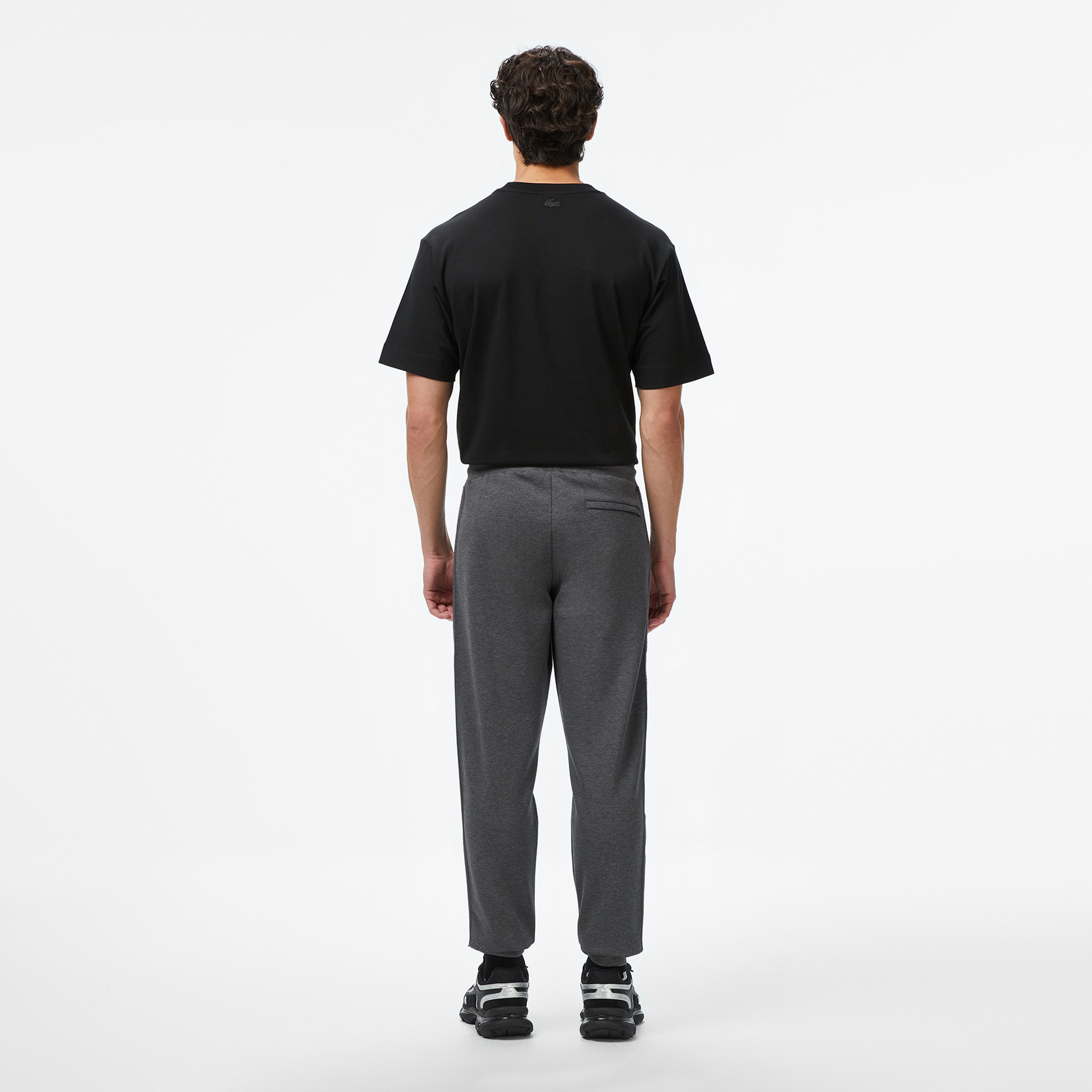 Erkek Relaxed Fit Koyu Gri Eşofman Altı