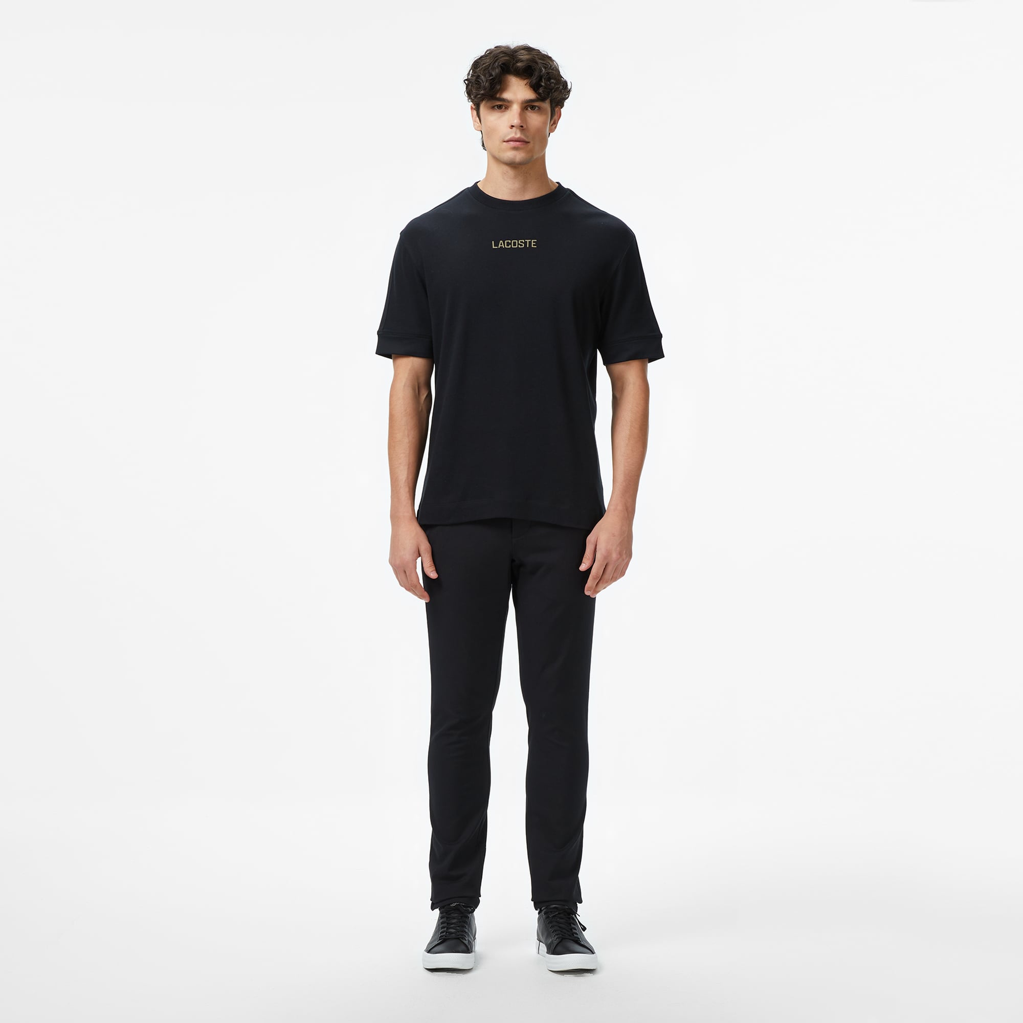 Erkek Slim Fit Siyah Chino Pantolon HH2628.031 | Lacoste