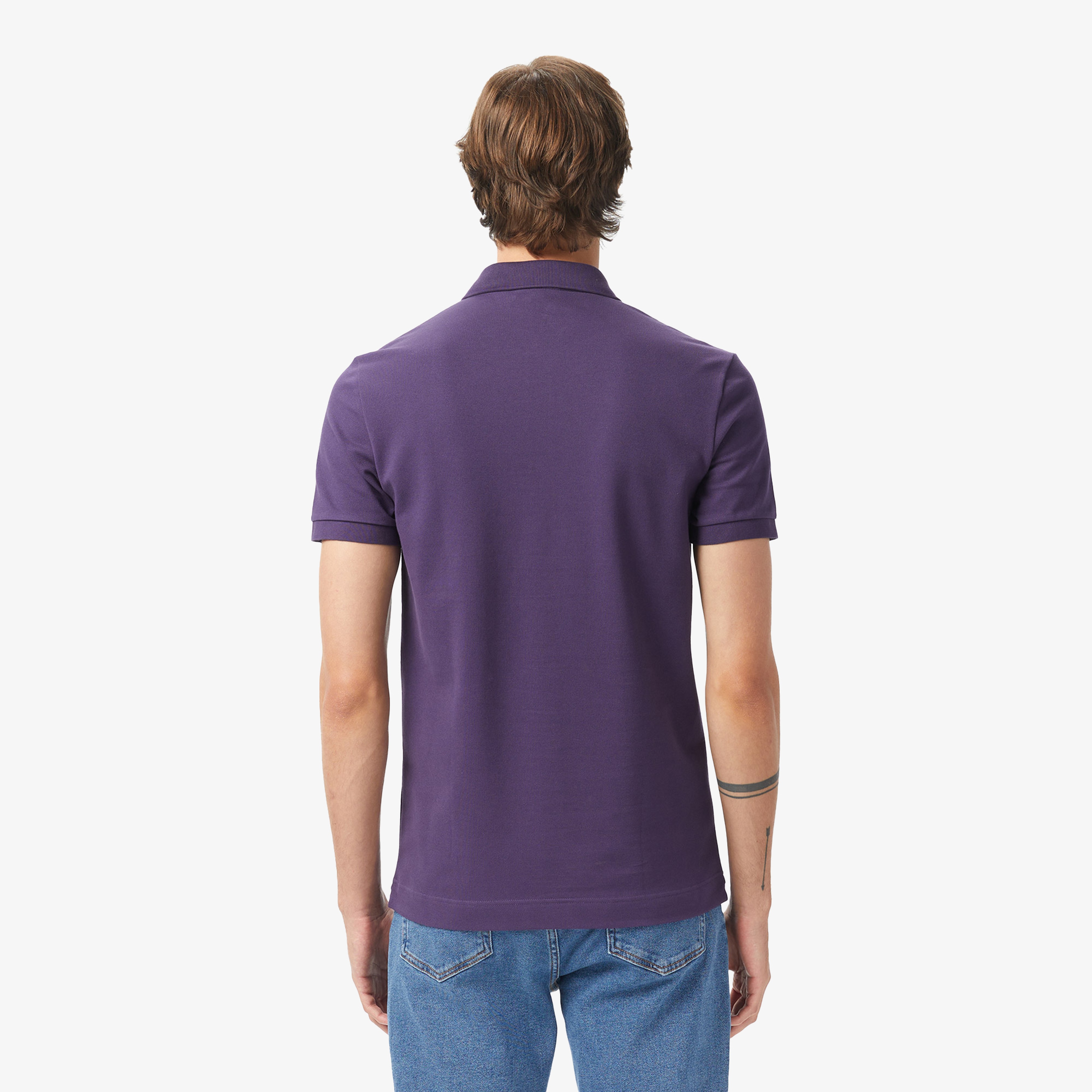 Erkek Regular Fit Mor Paris Polo