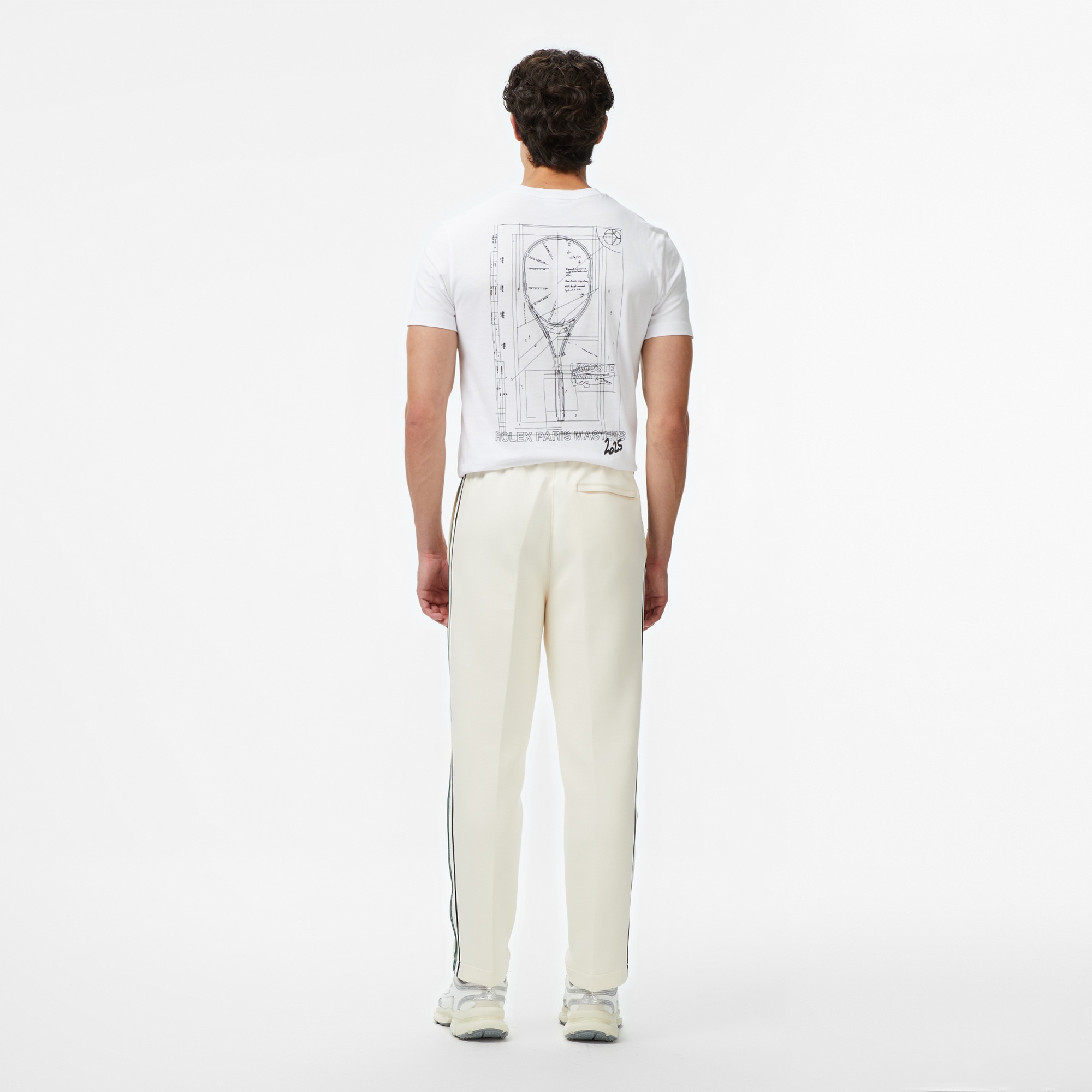 Erkek Regular Fit Krem Eşofman Altı