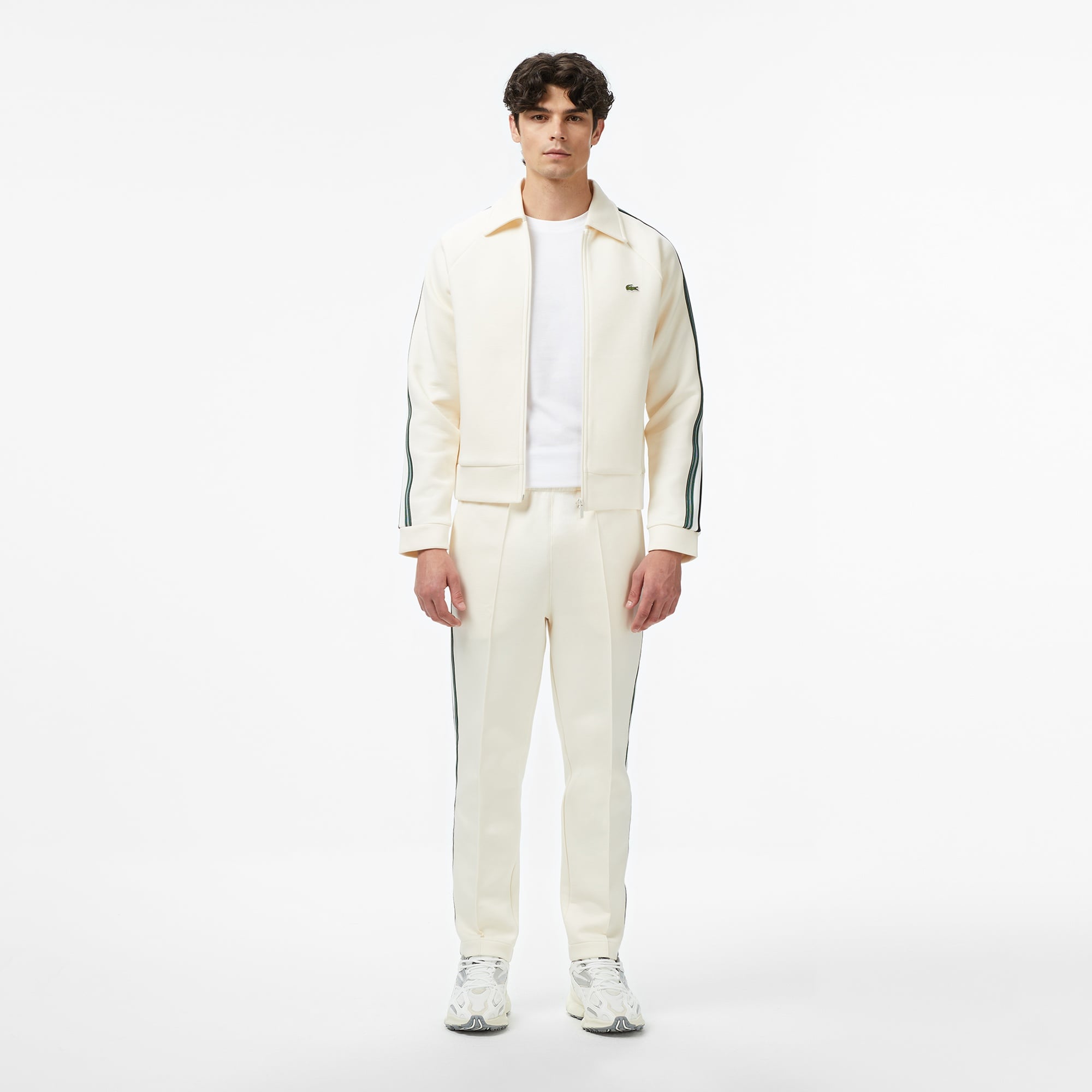 Erkek Regular Fit Krem Eşofman Altı