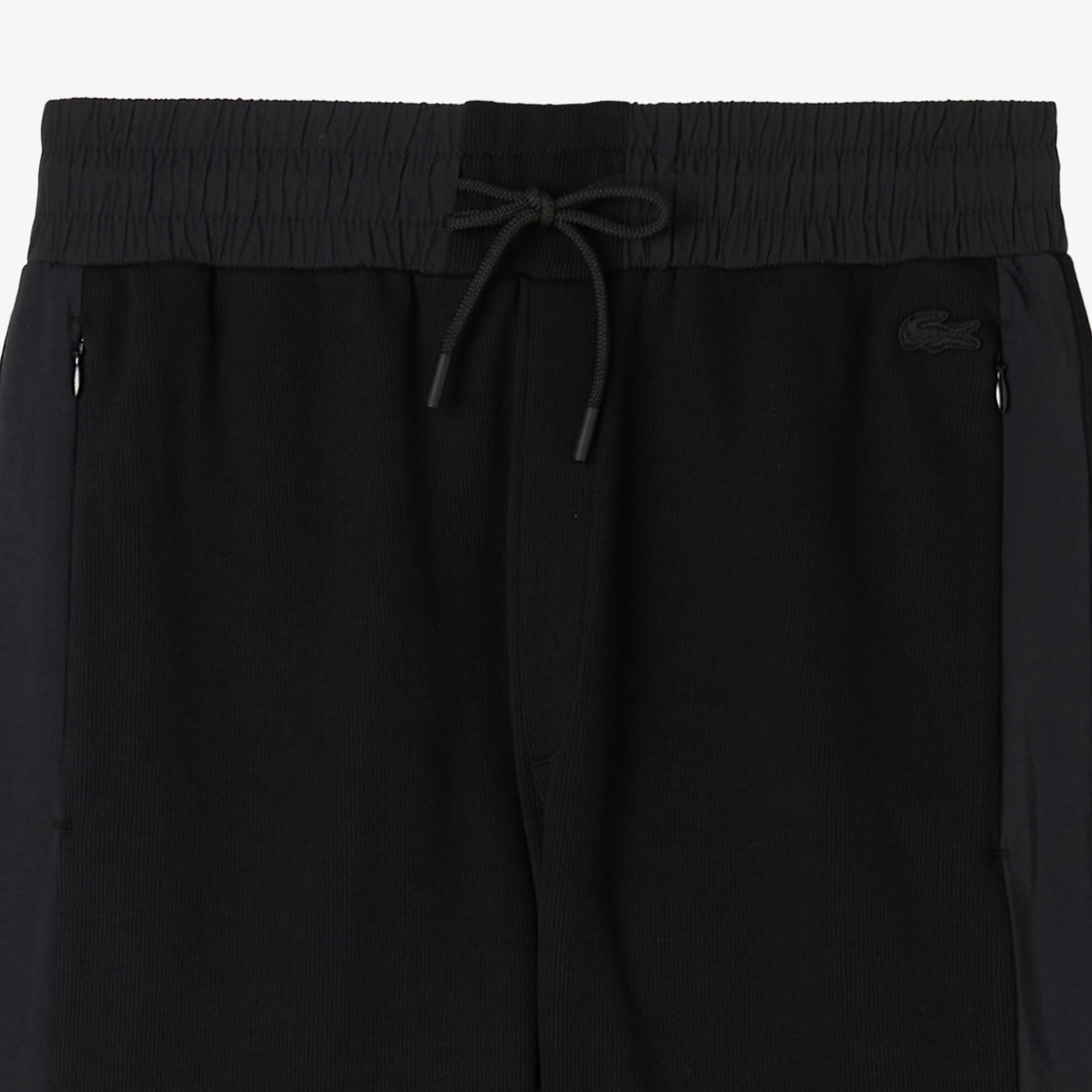 Erkek Classic Fit Siyah Eşofman Altı