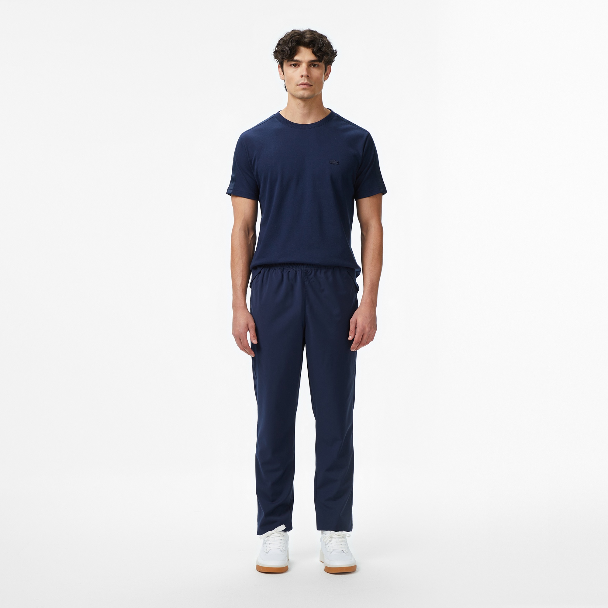 Erkek Regular Fit Chino Lacivert Pantolon