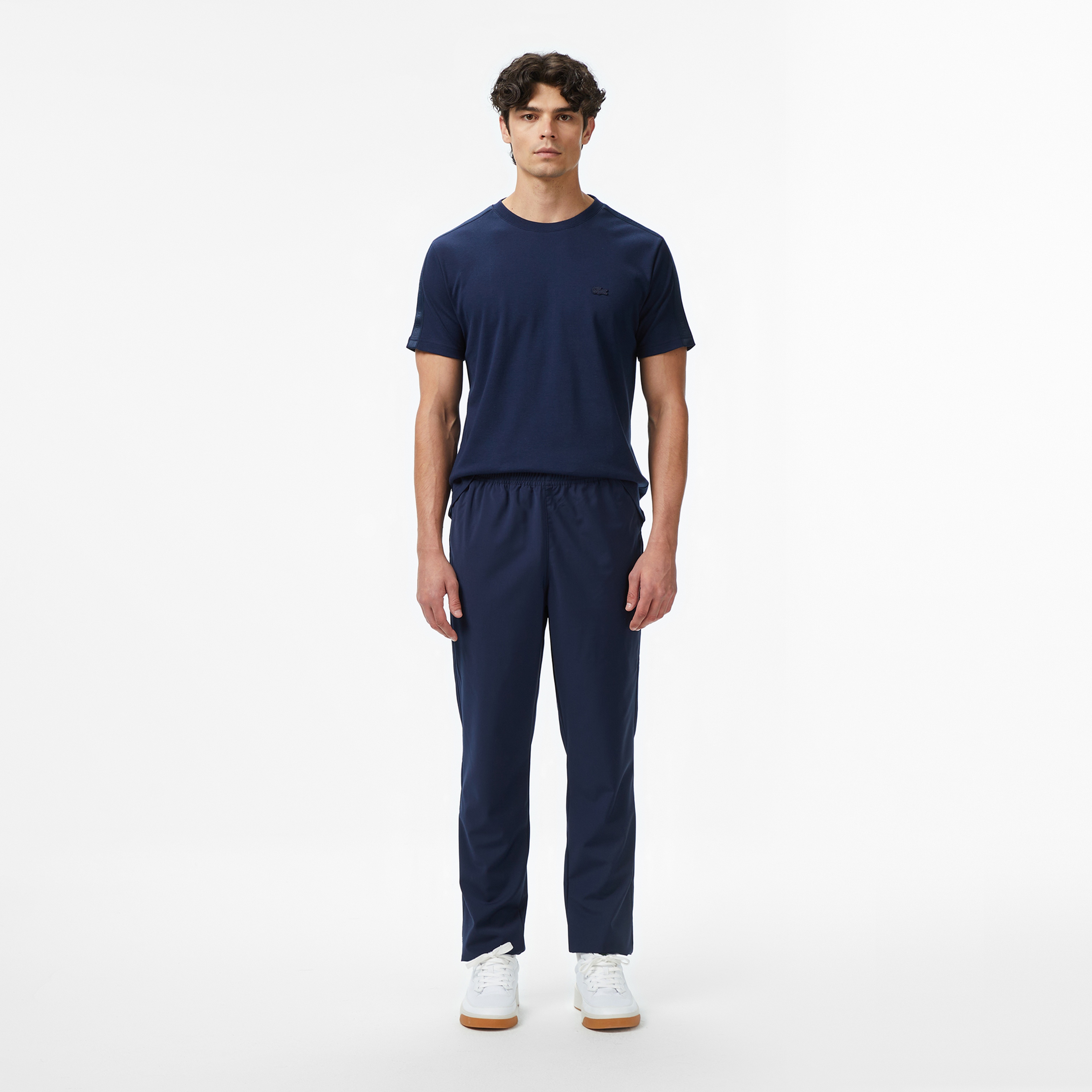 Erkek Regular Fit Chino Lacivert Pantolon