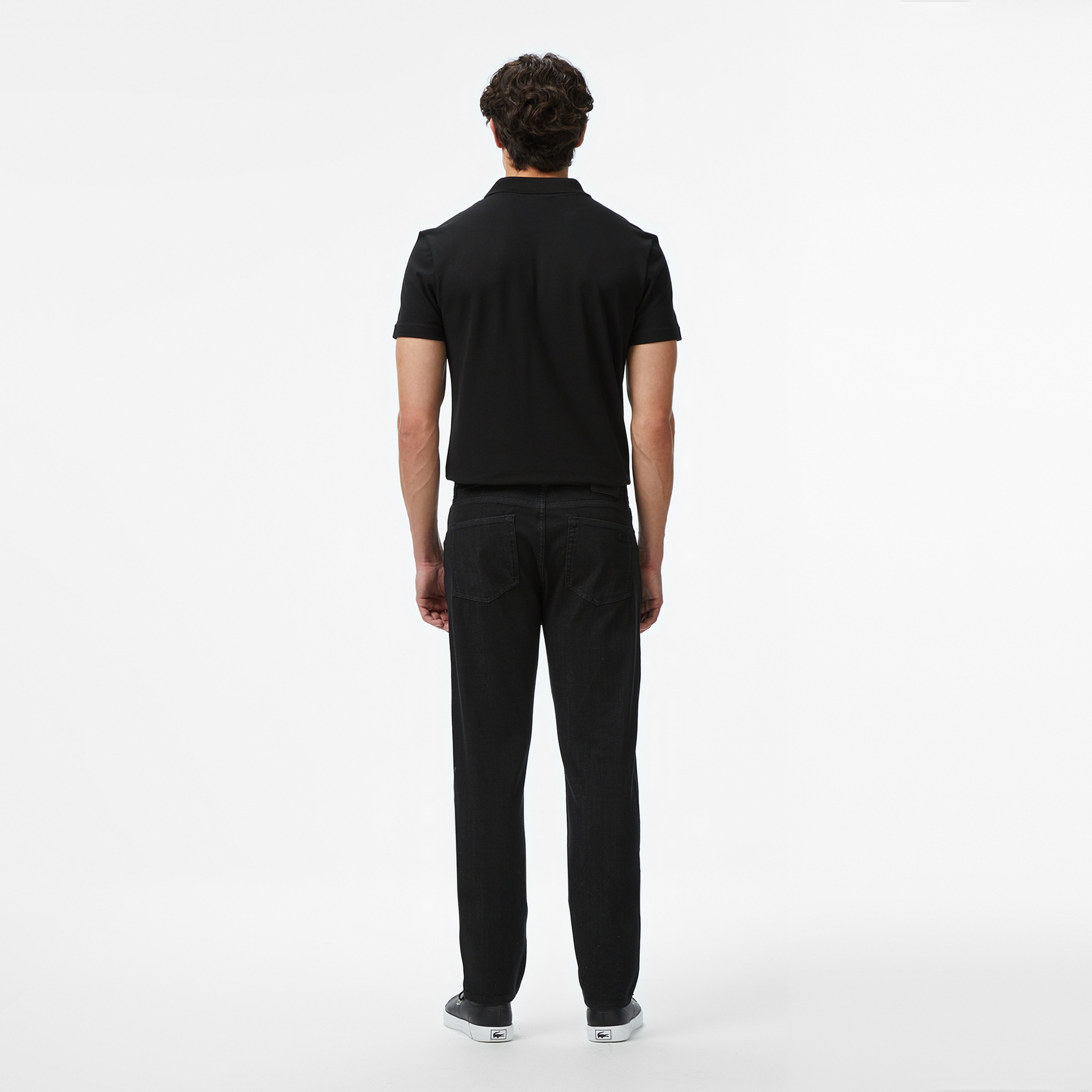 Erkek Slim Fit Siyah Jean Pantolon