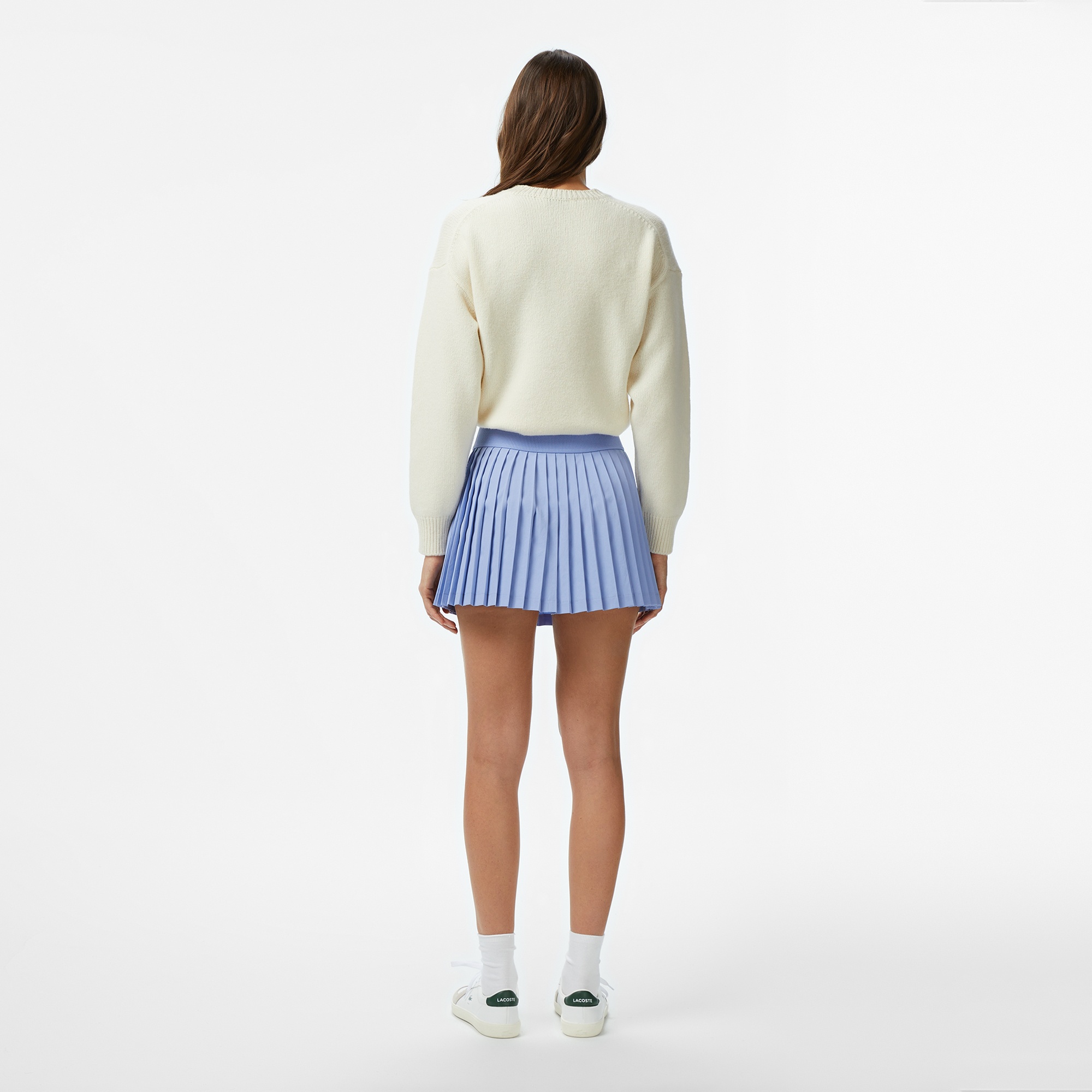 Kadın Flare Fit Mavi Etek