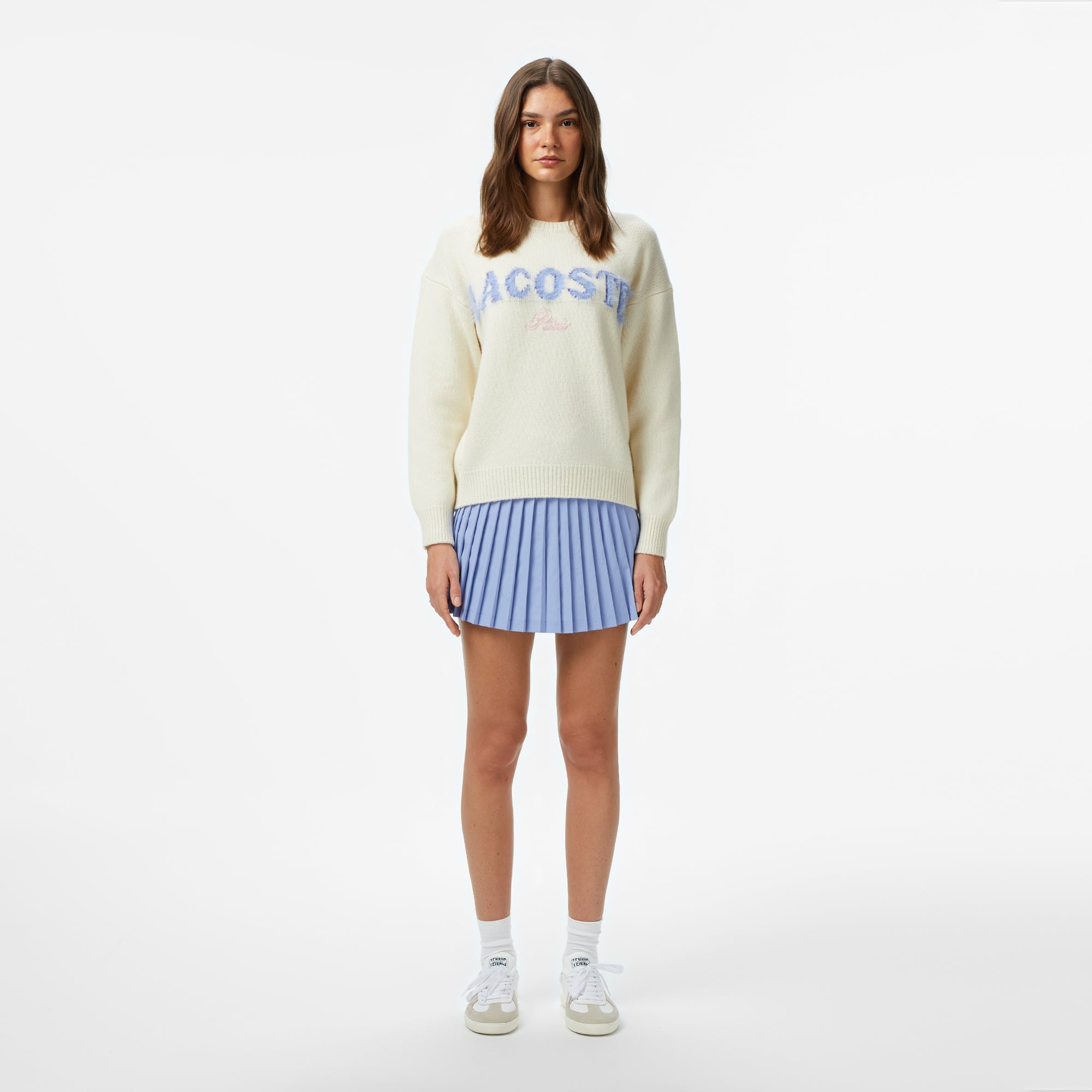 Kadın Flare Fit Mavi Etek