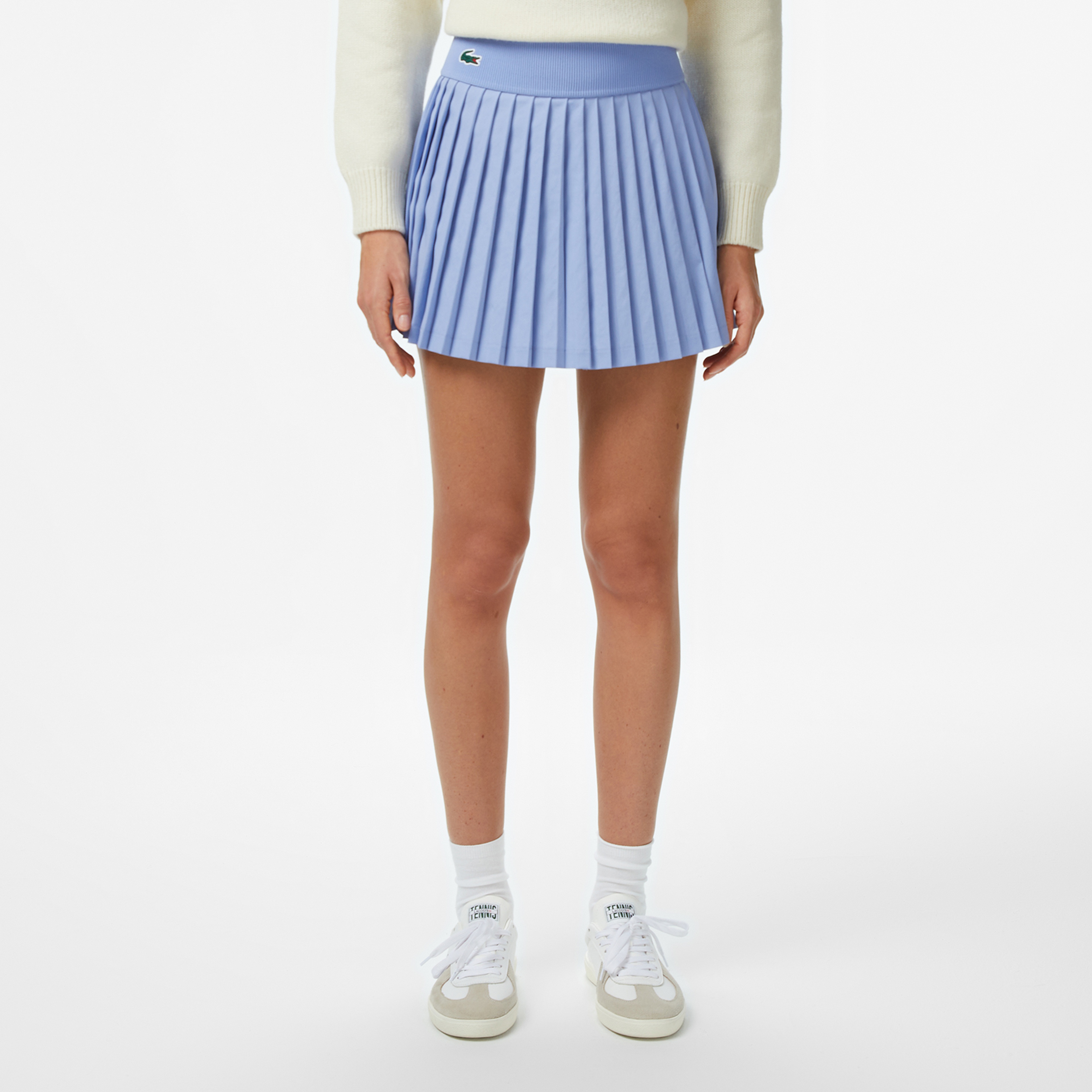 Kadın Flare Fit Mavi Etek