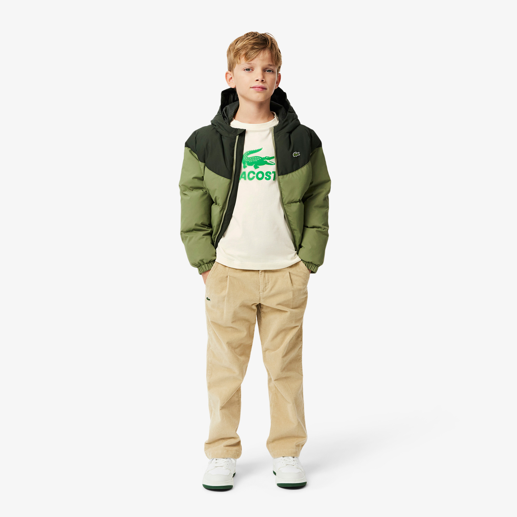 Erkek Çocuk Baskılı Bej T-Shirt Bej