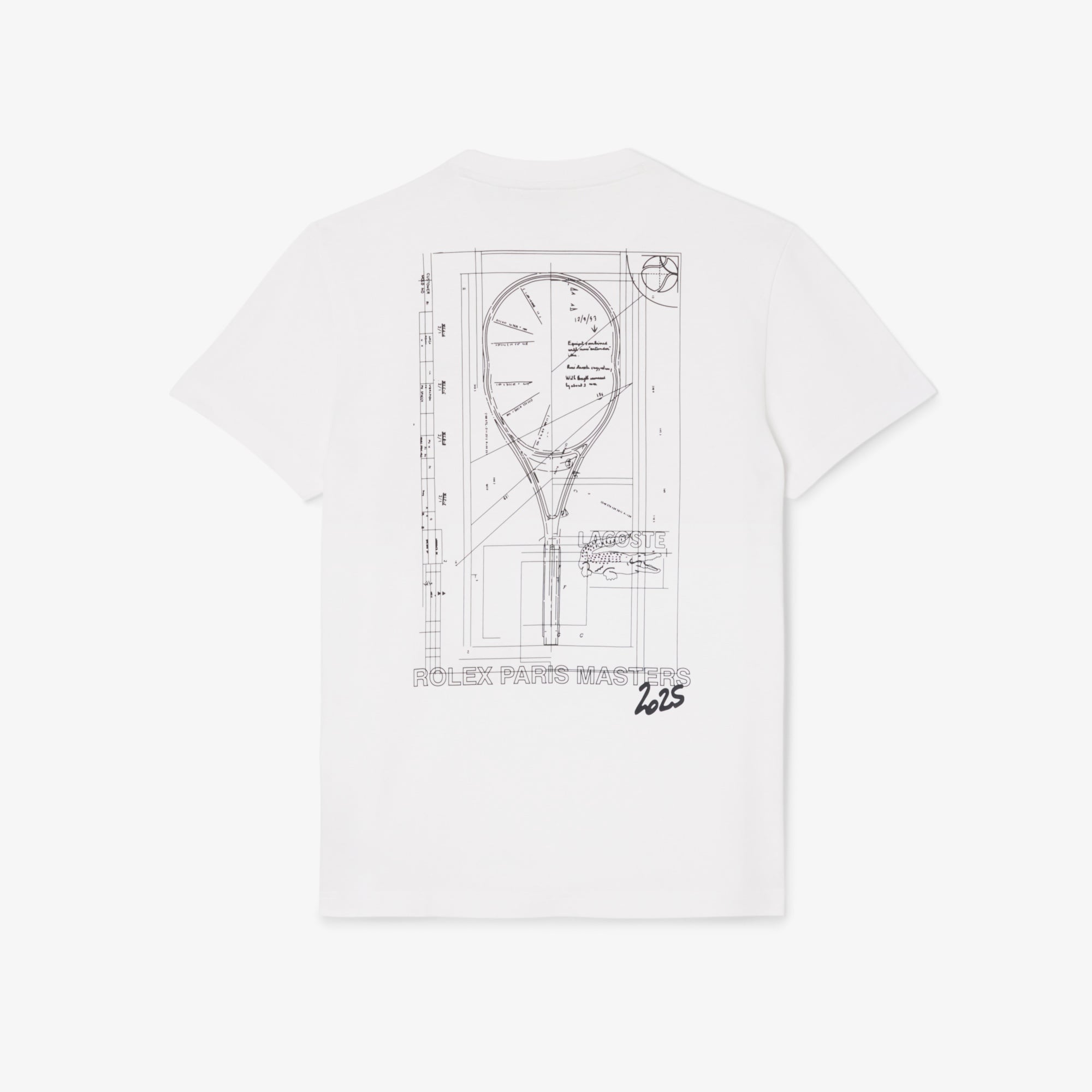 Rolex Paris Unisex Regular Fit Bisiklet Yaka Beyaz T-Shirt