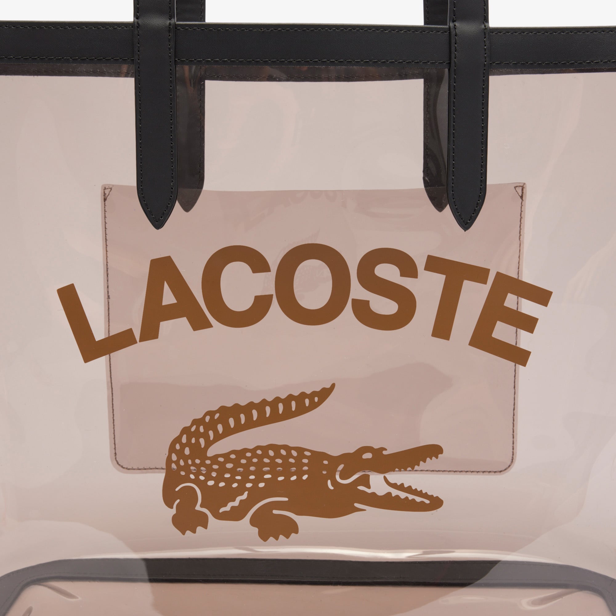 Lacoste Anna Kadın Baskılı Siyah Omuz Çantası görsel 5