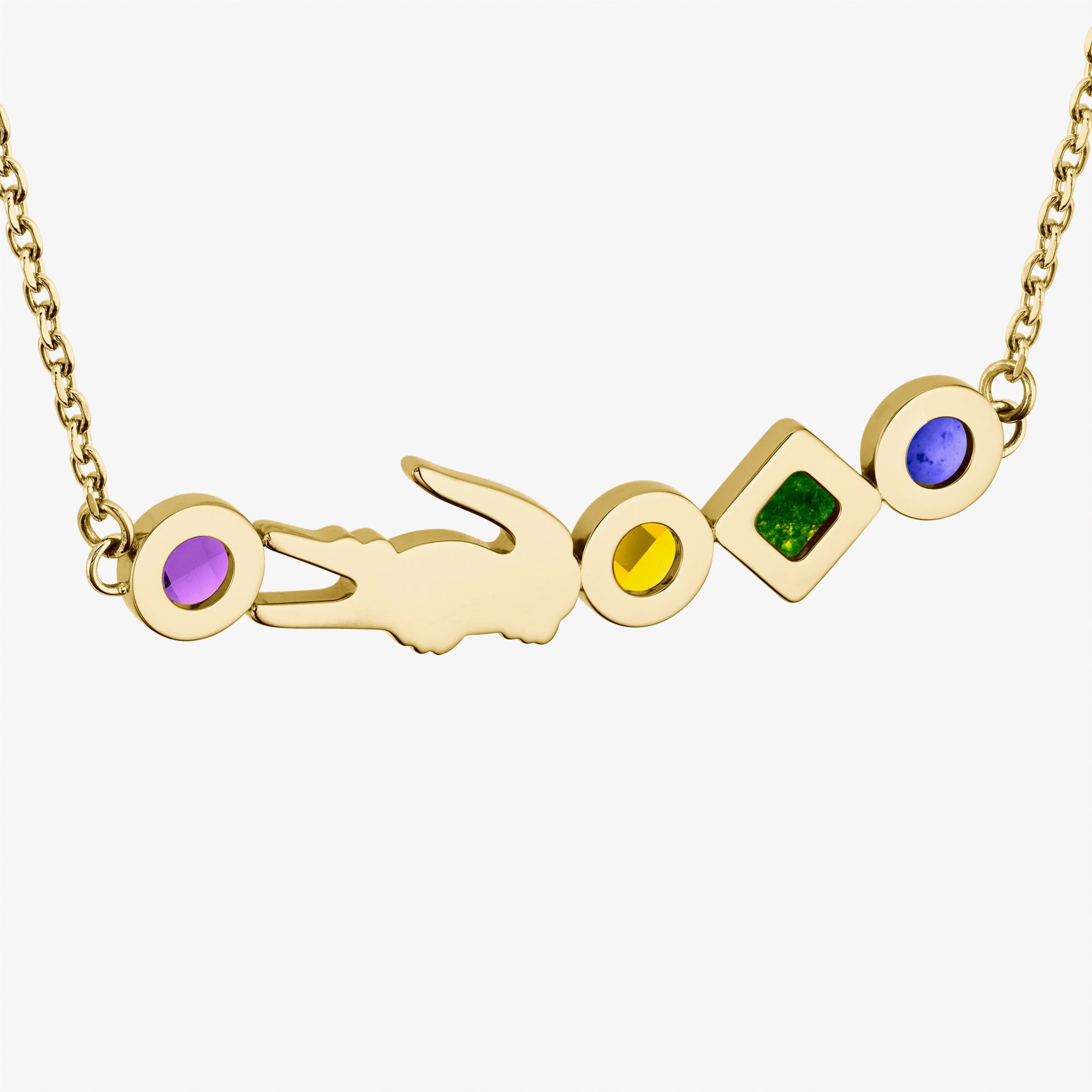 Kadın Sarı Çelik Kolye