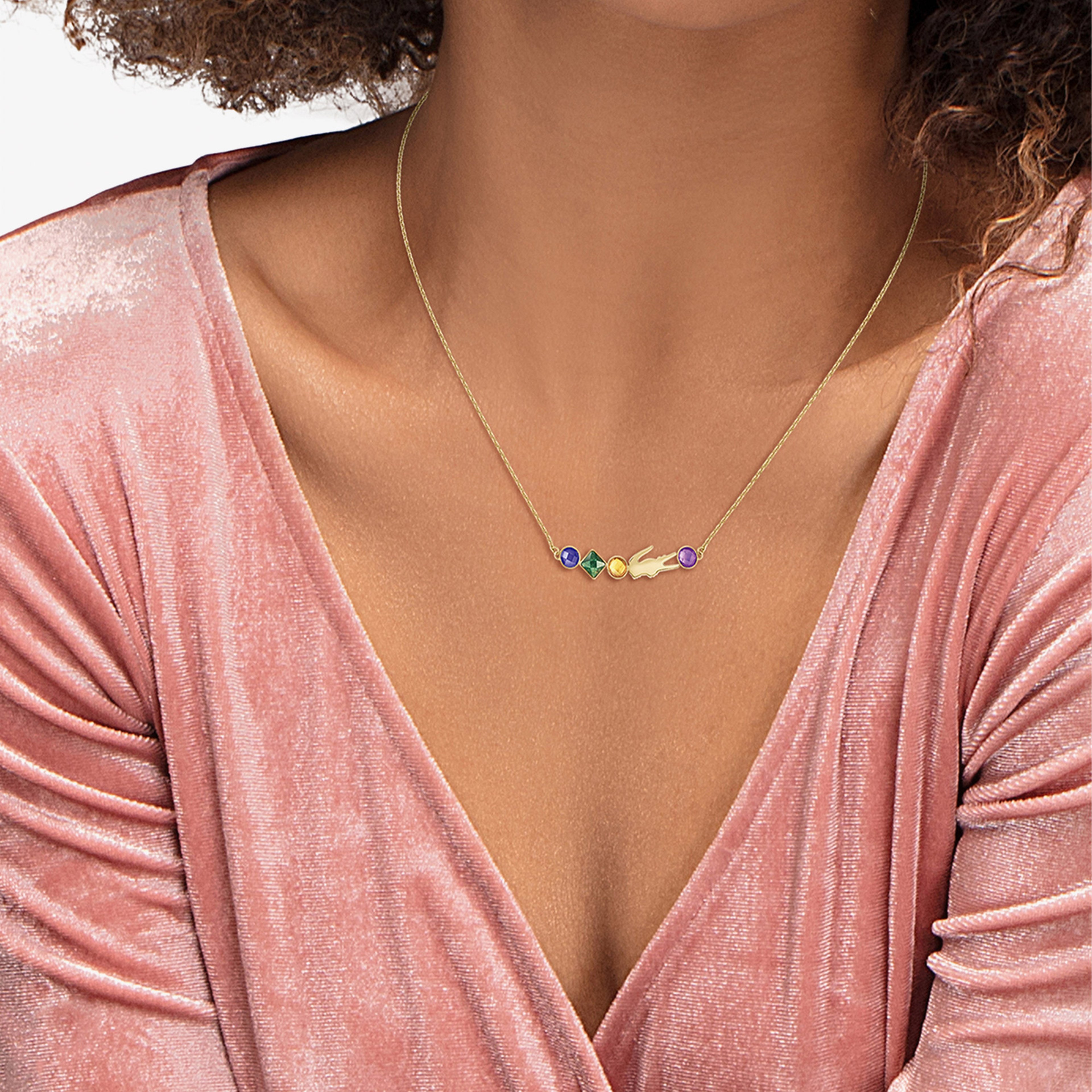 Kadın Sarı Çelik Kolye