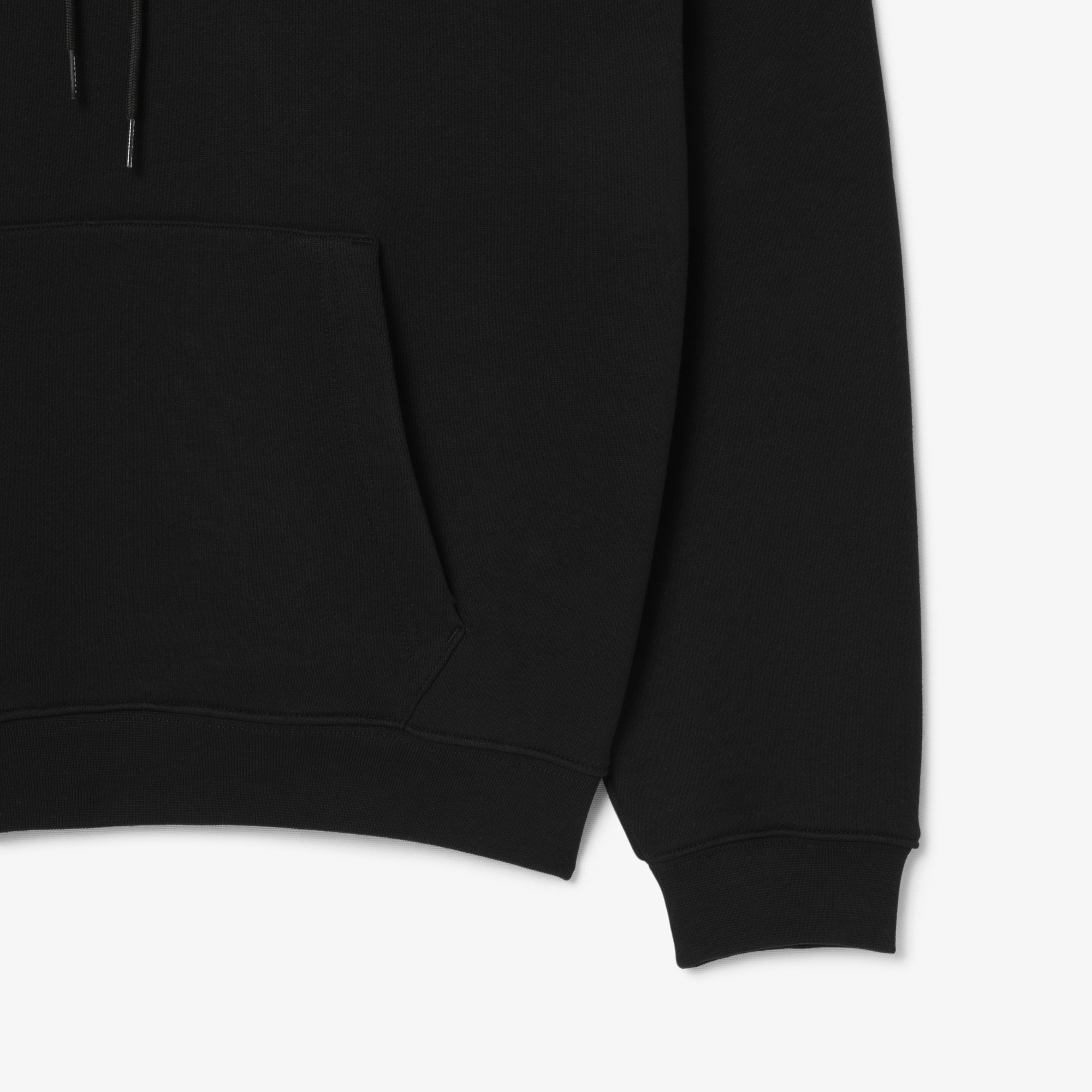 Erkek Loose Fit Kapüşonlu Siyah Sweatshirt Erkek Loose Fit Kapüşonlu Siyah Sweatshirt