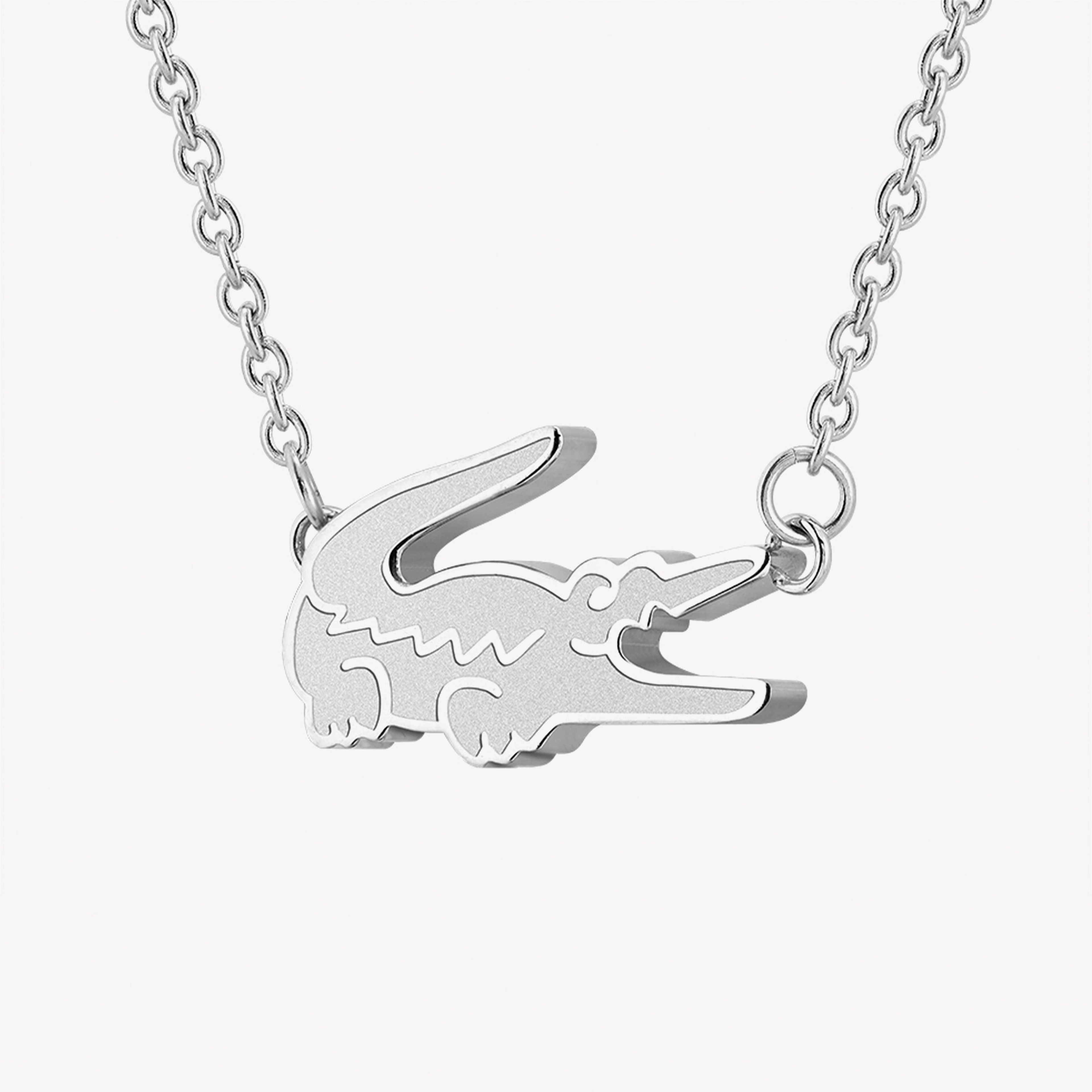 Lacoste Crocodile Kadın Gri Bileklik